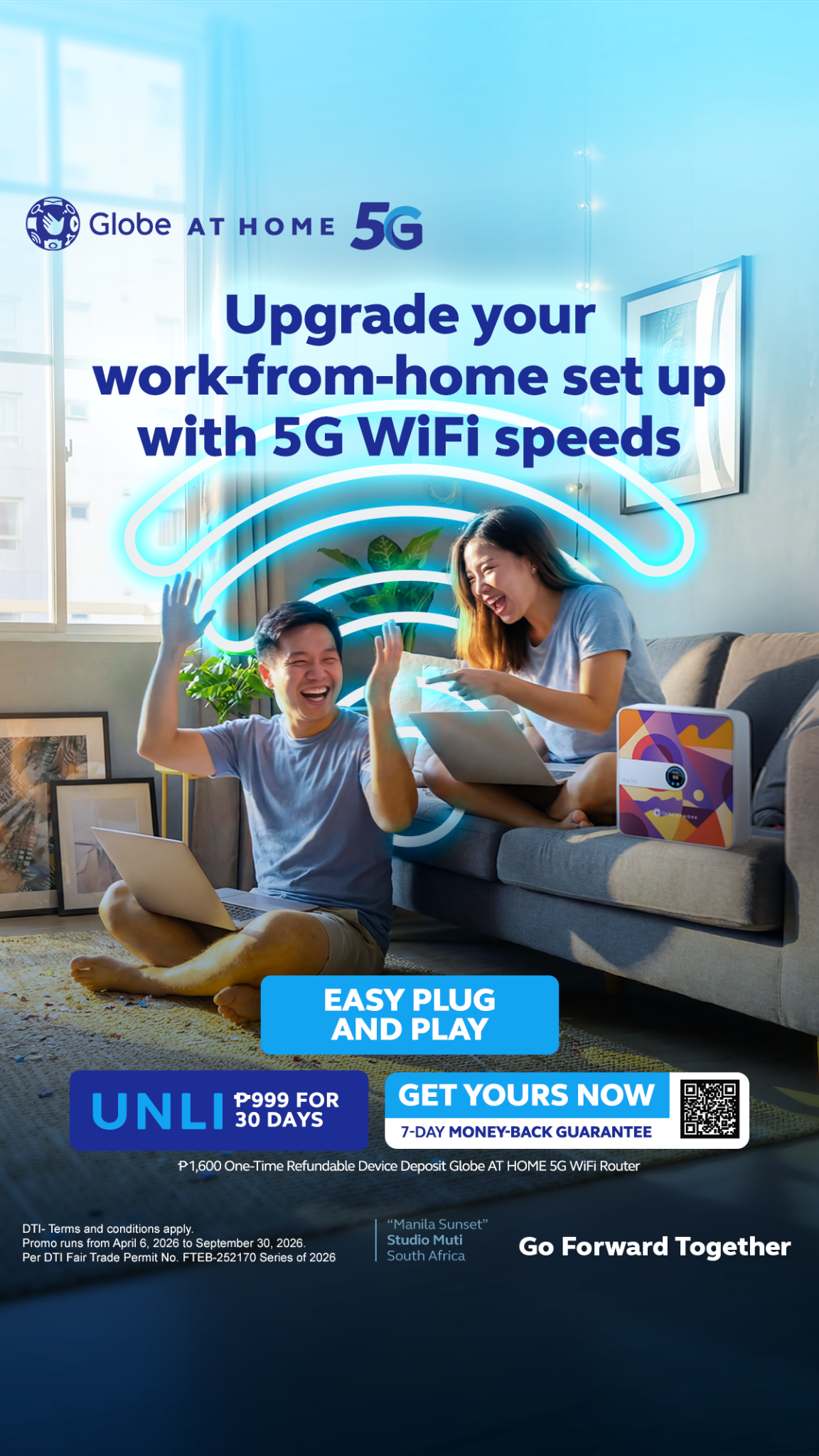 Globe At Home Facebook ad