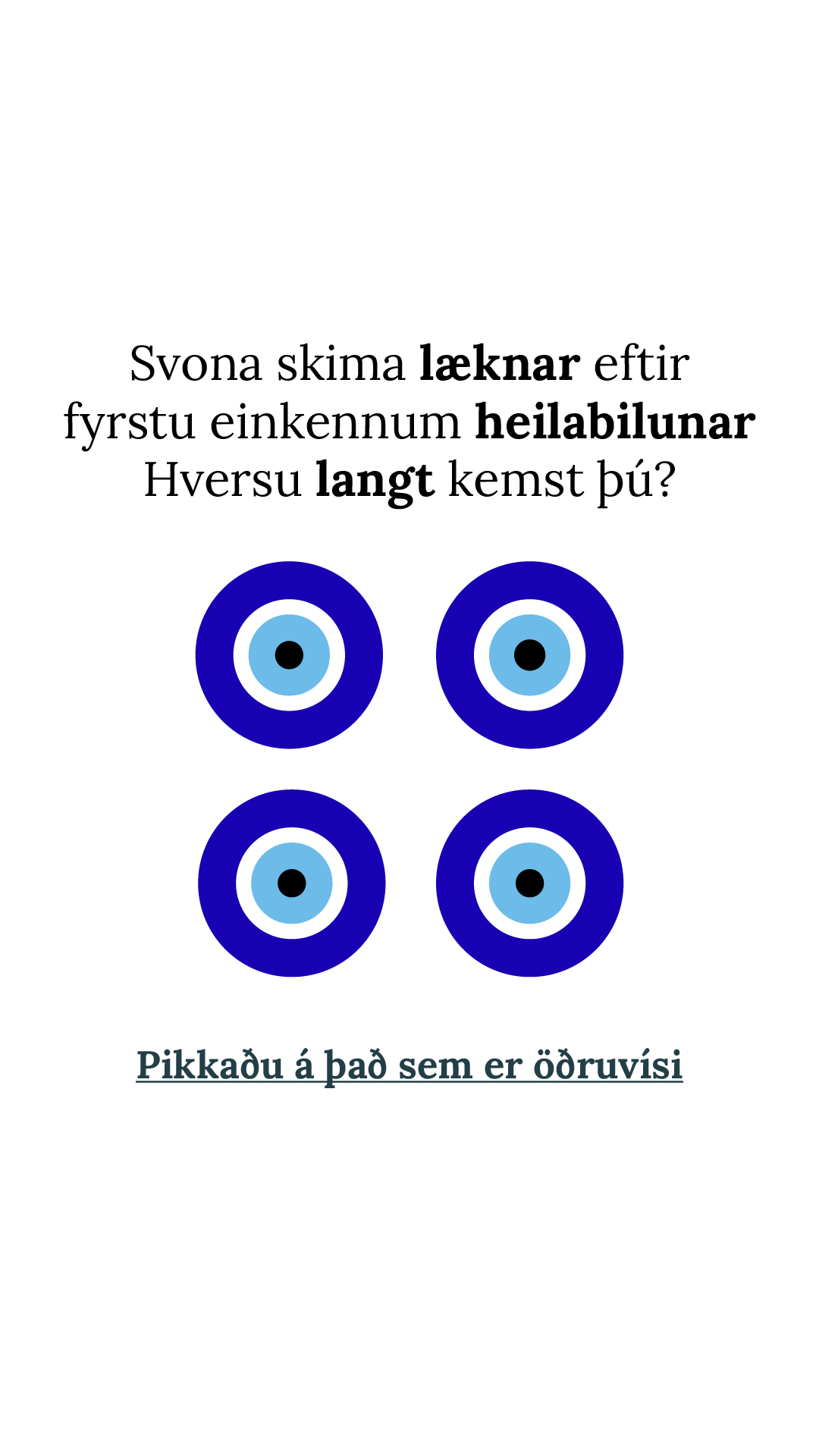 Free International IQ Test Facebook ad