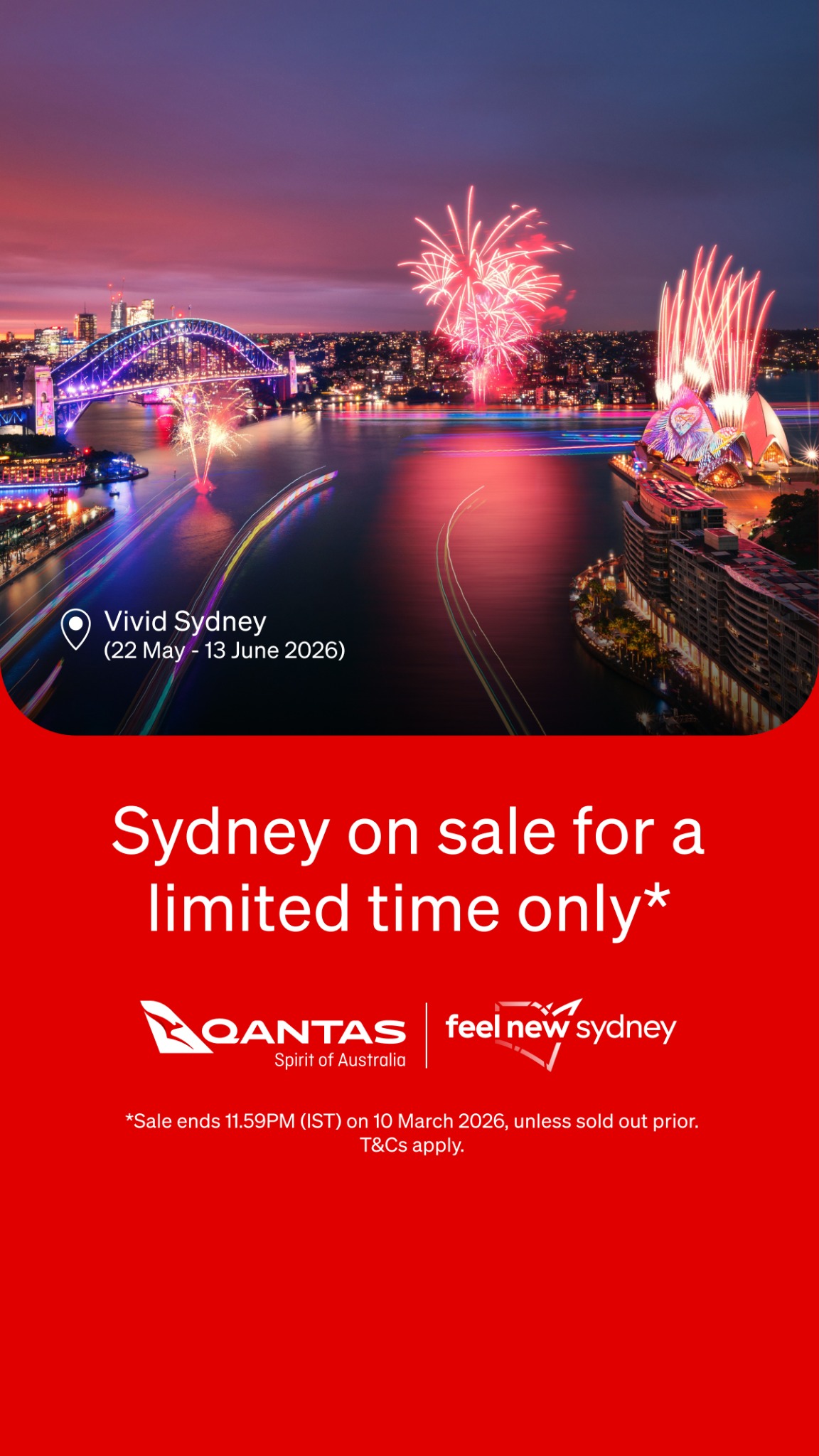 Qantas Facebook ad