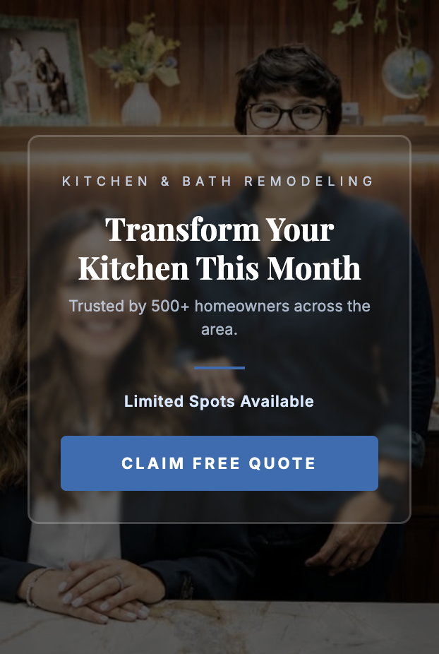 Sarasota Kitchen Company Facebook ad: New Kitchen From $29,999!