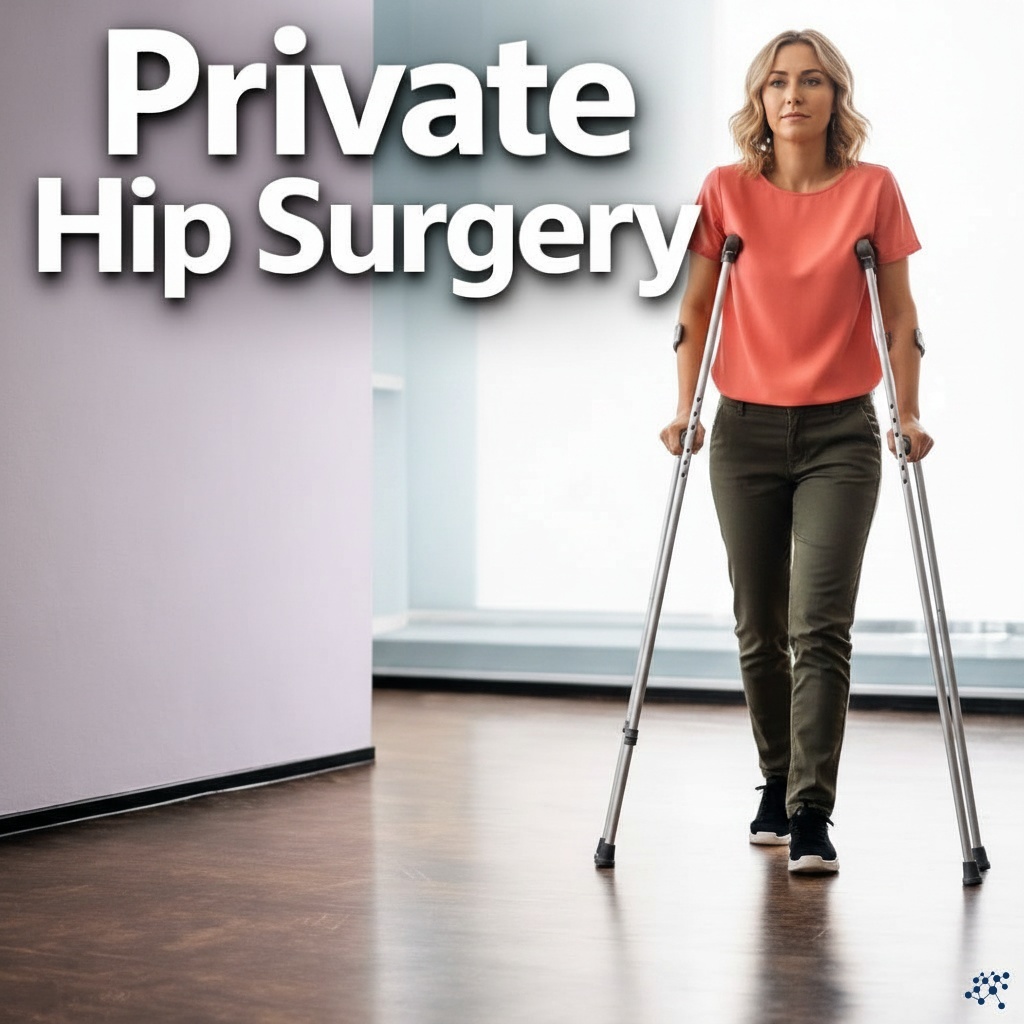 ThinkBits Facebook ad: A Guide to Private Hip Surgery