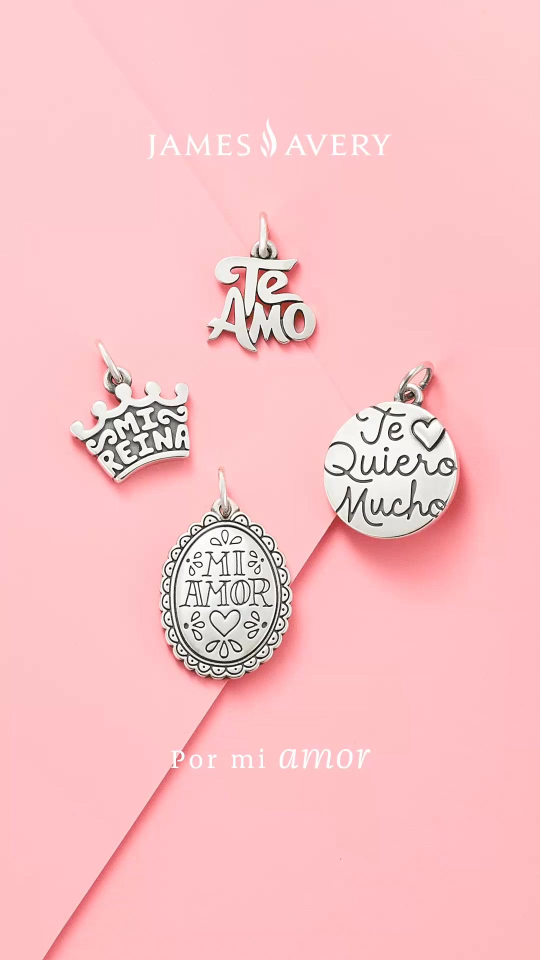 James Avery Artisan Jewelry Facebook ad: Dijes para representar todo lo que amas