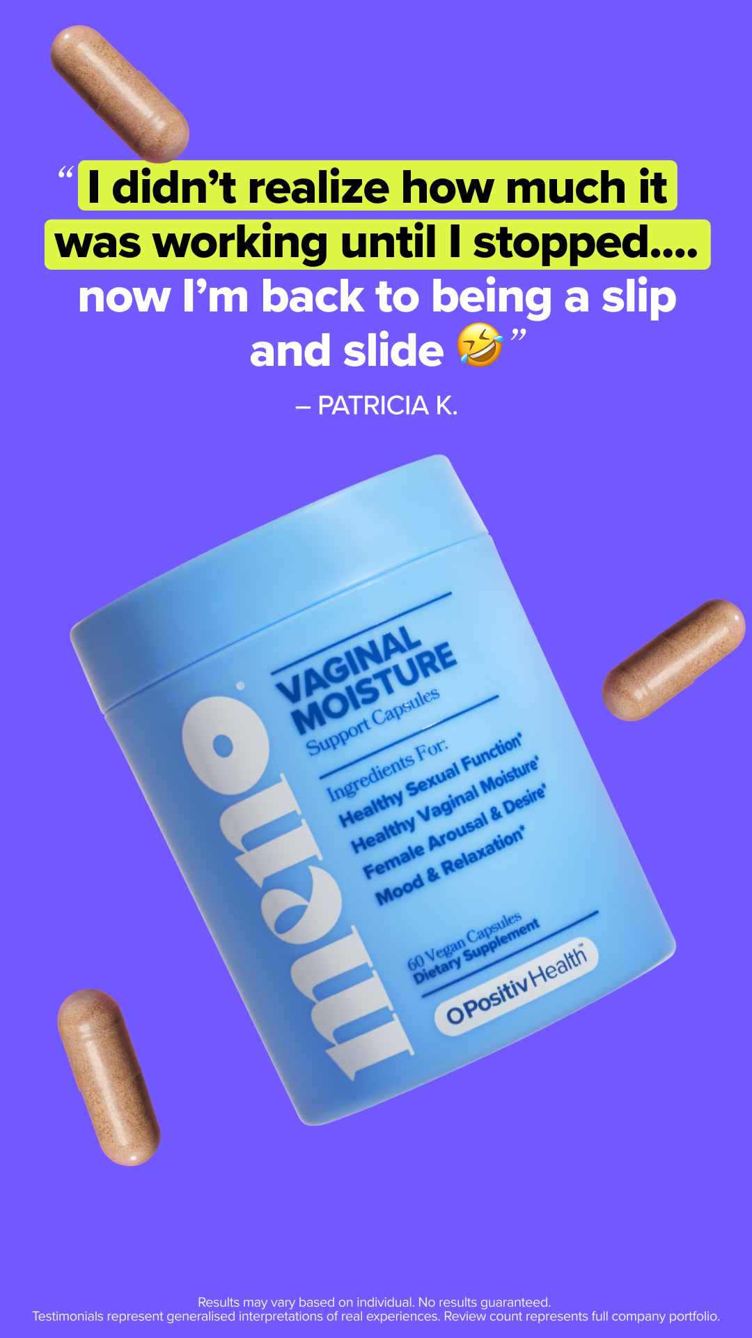 MENO Vitamins Facebook ad