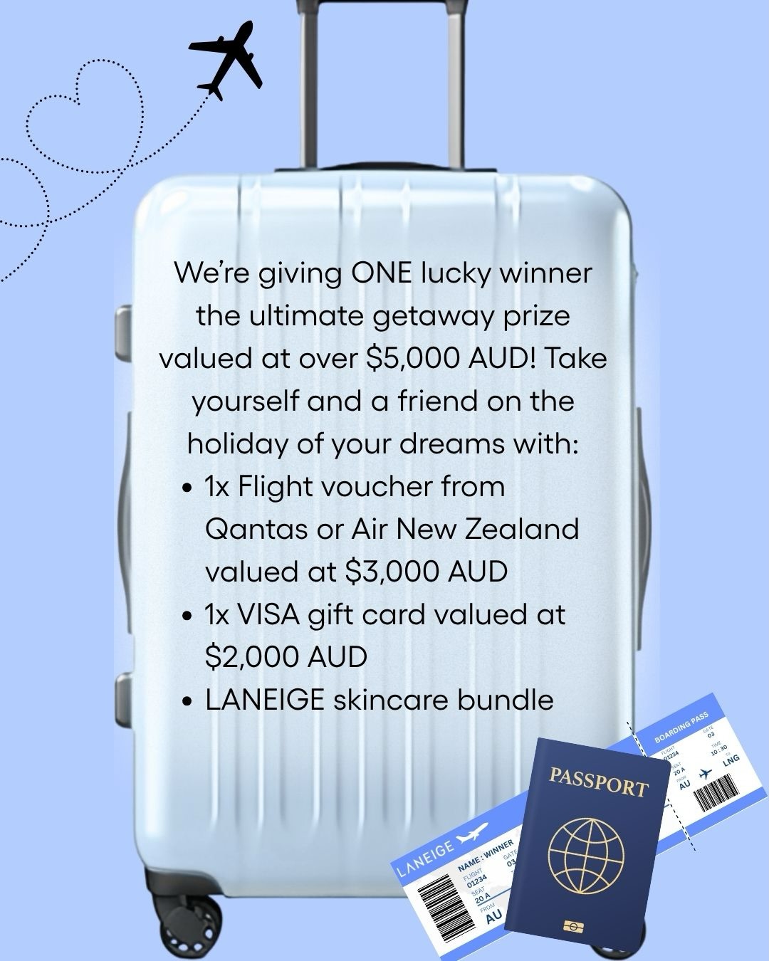 Laneige ANZ Facebook ad: COMPETITION TIME and this is something we’ve never…