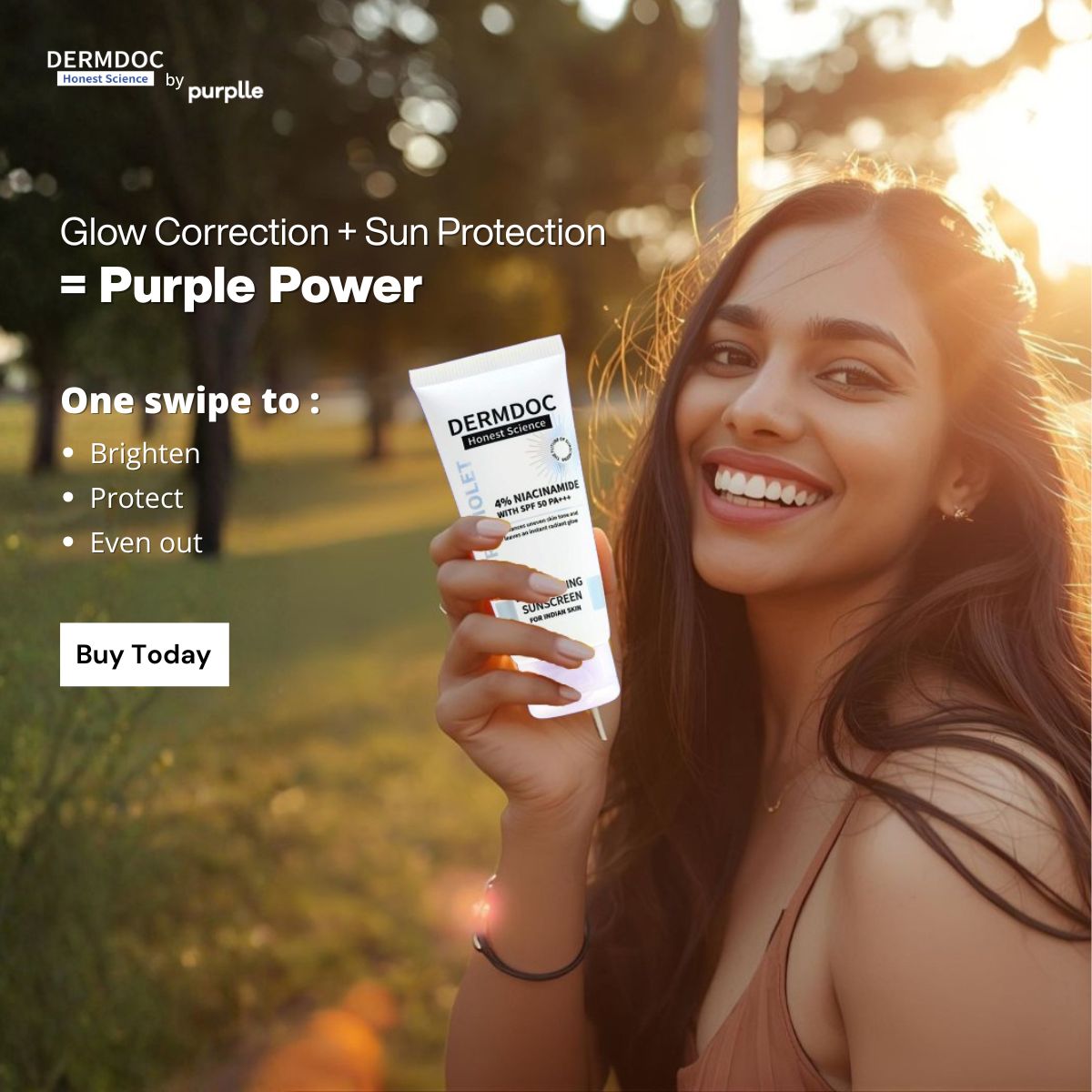 Purplle Facebook ad