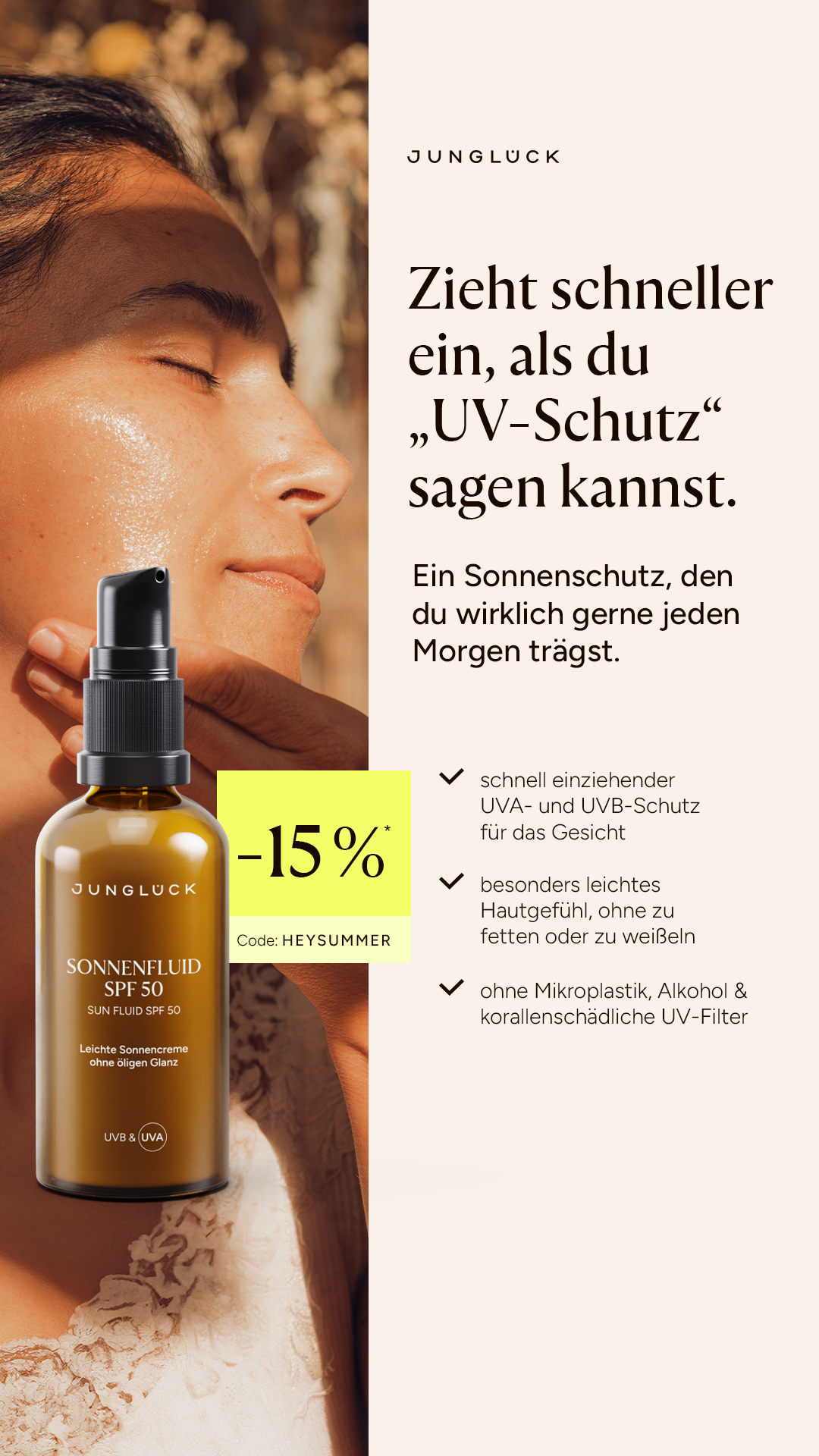 Junglück Facebook ad