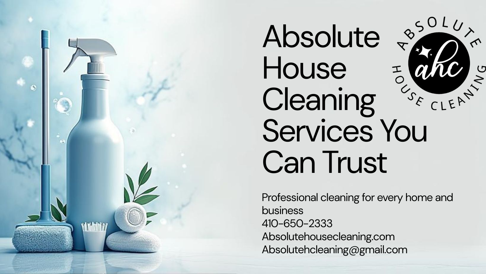 Absolute House Cleaning Facebook ad