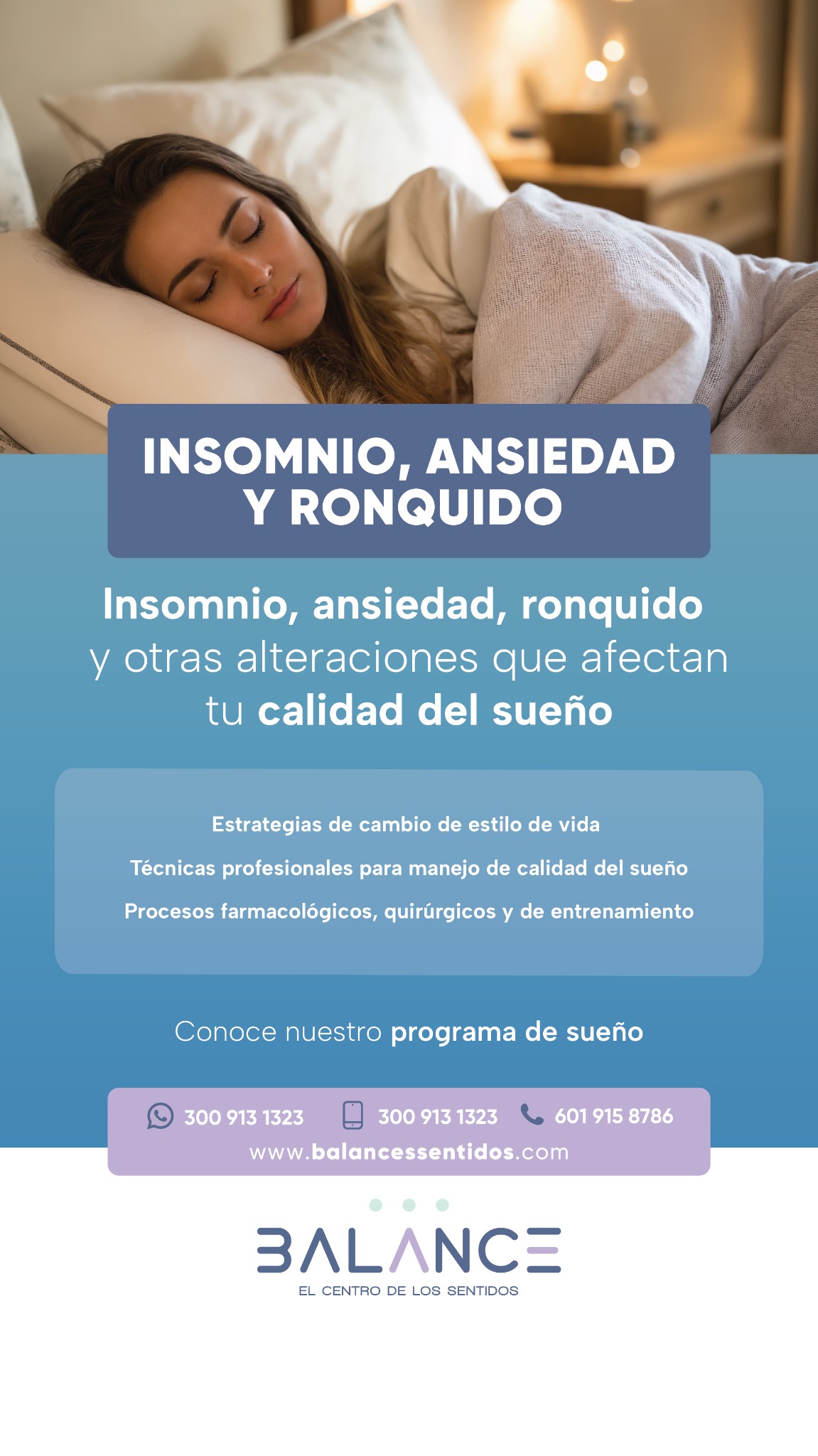 Balance - El Centro de los Sentidos Facebook ad from Mar 16, 2026