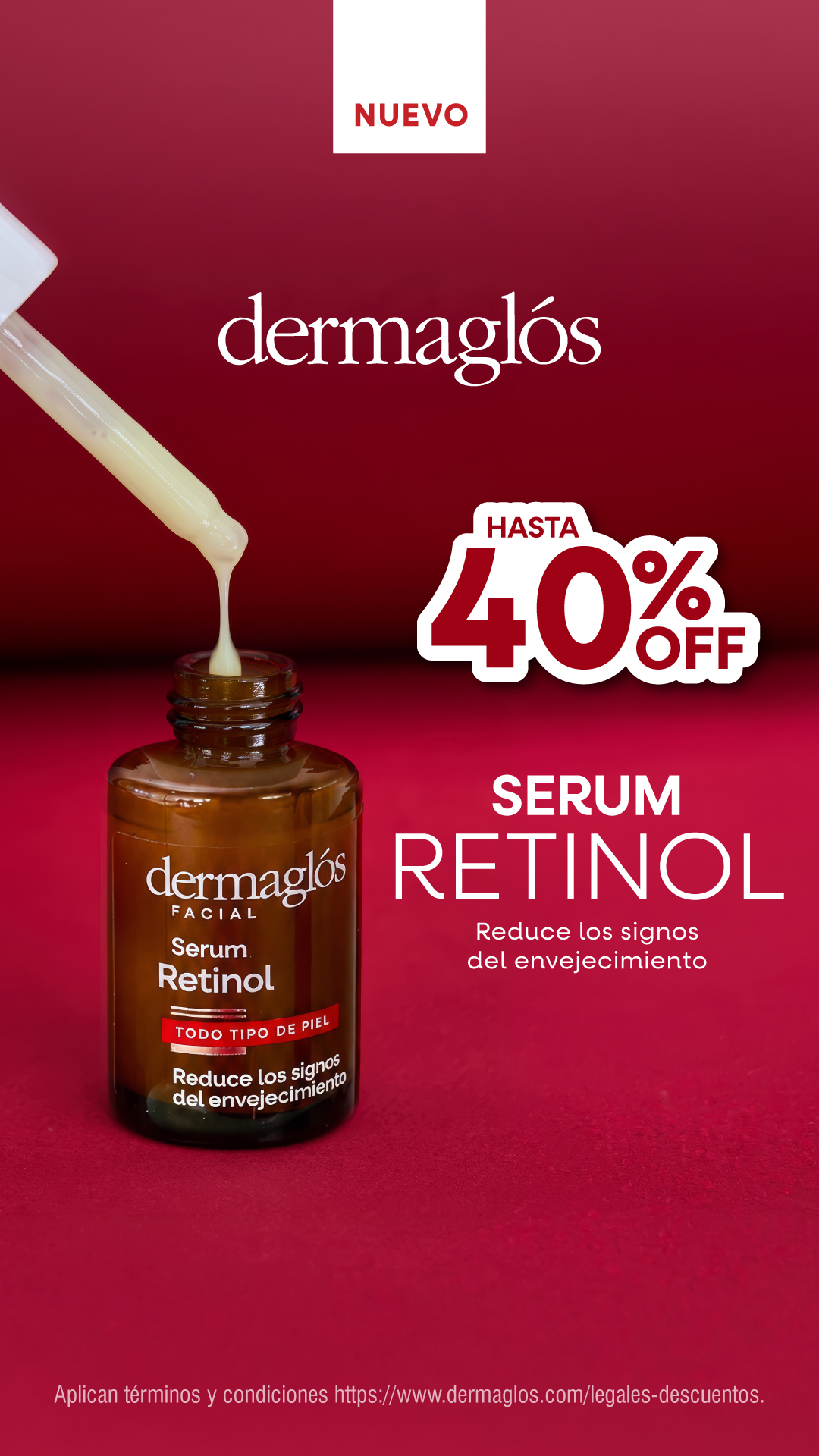 Dermaglós Facebook ad