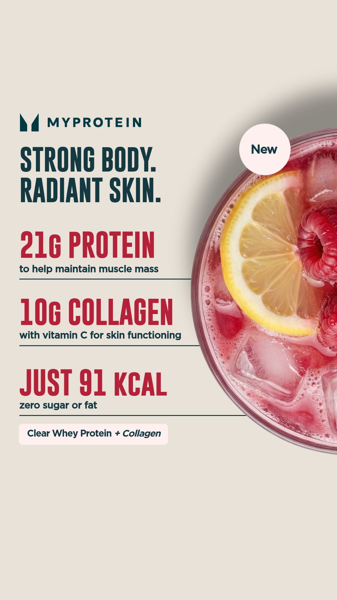 Myprotein Facebook ad