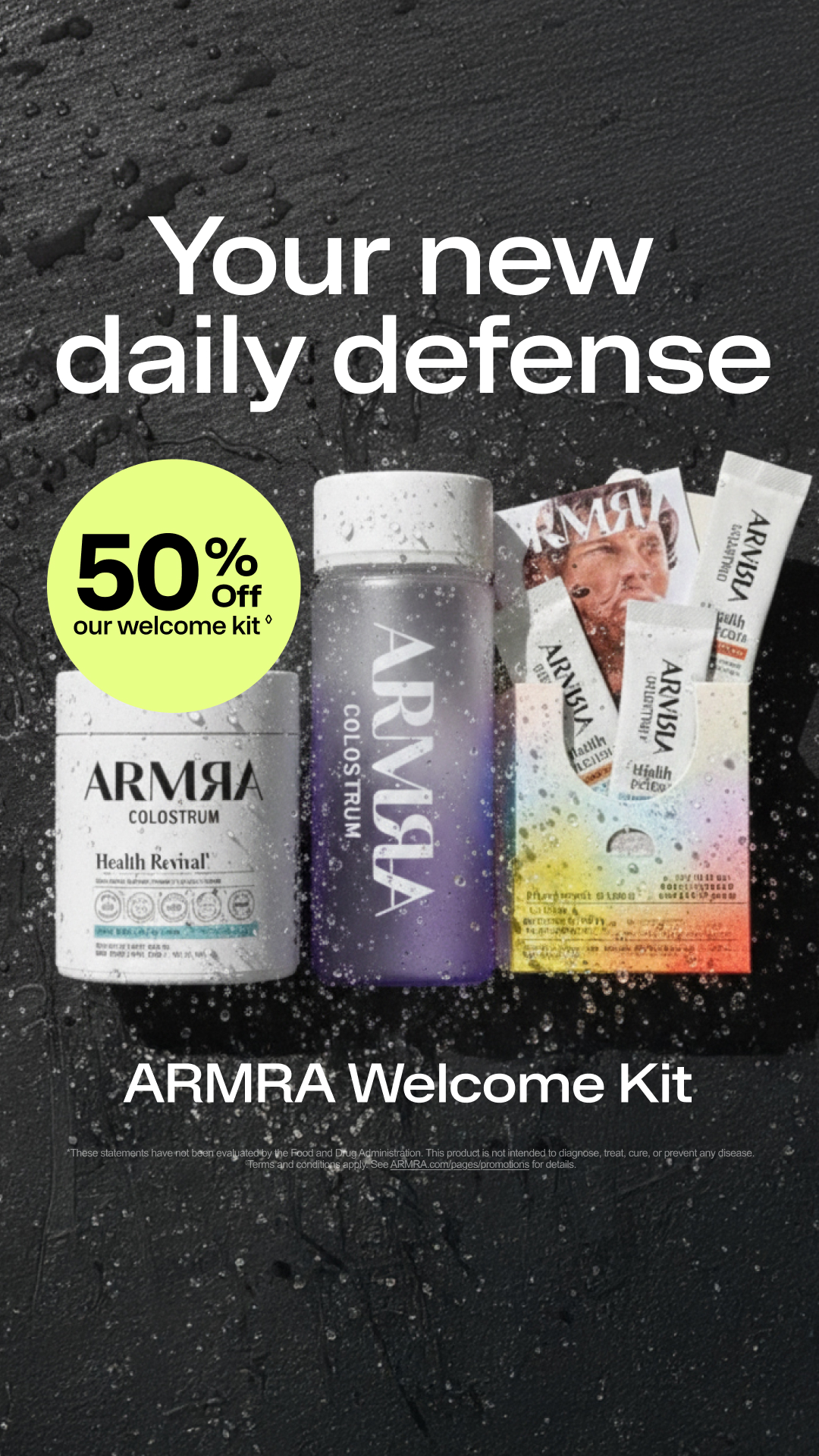 ARMRA Facebook ad