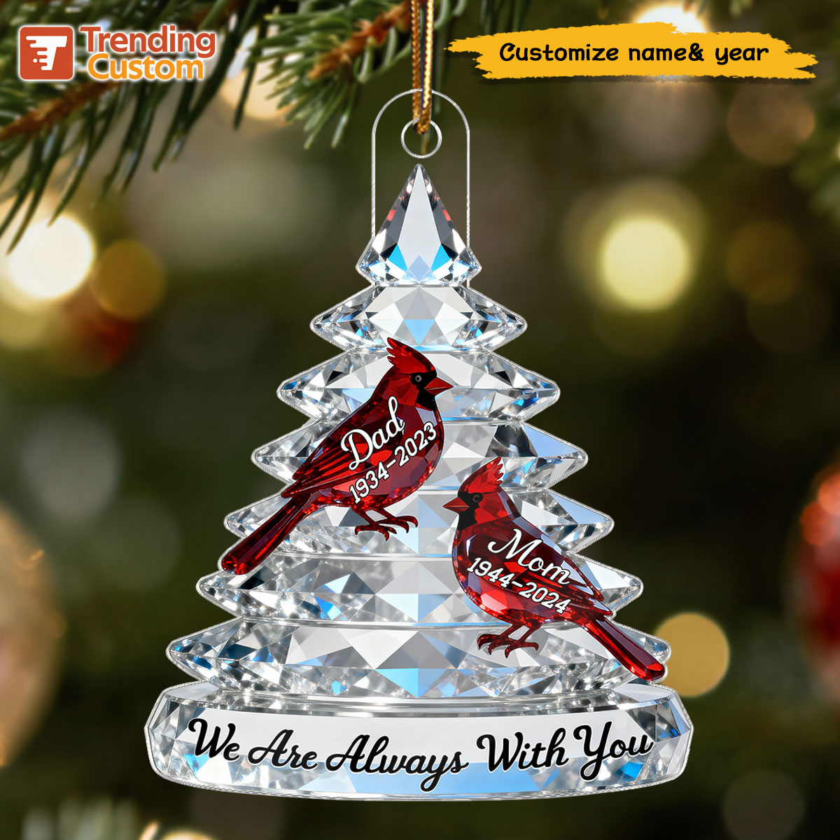 Ink'd Apparel Facebook ad: When Cardinals Appear, Angels Are Near