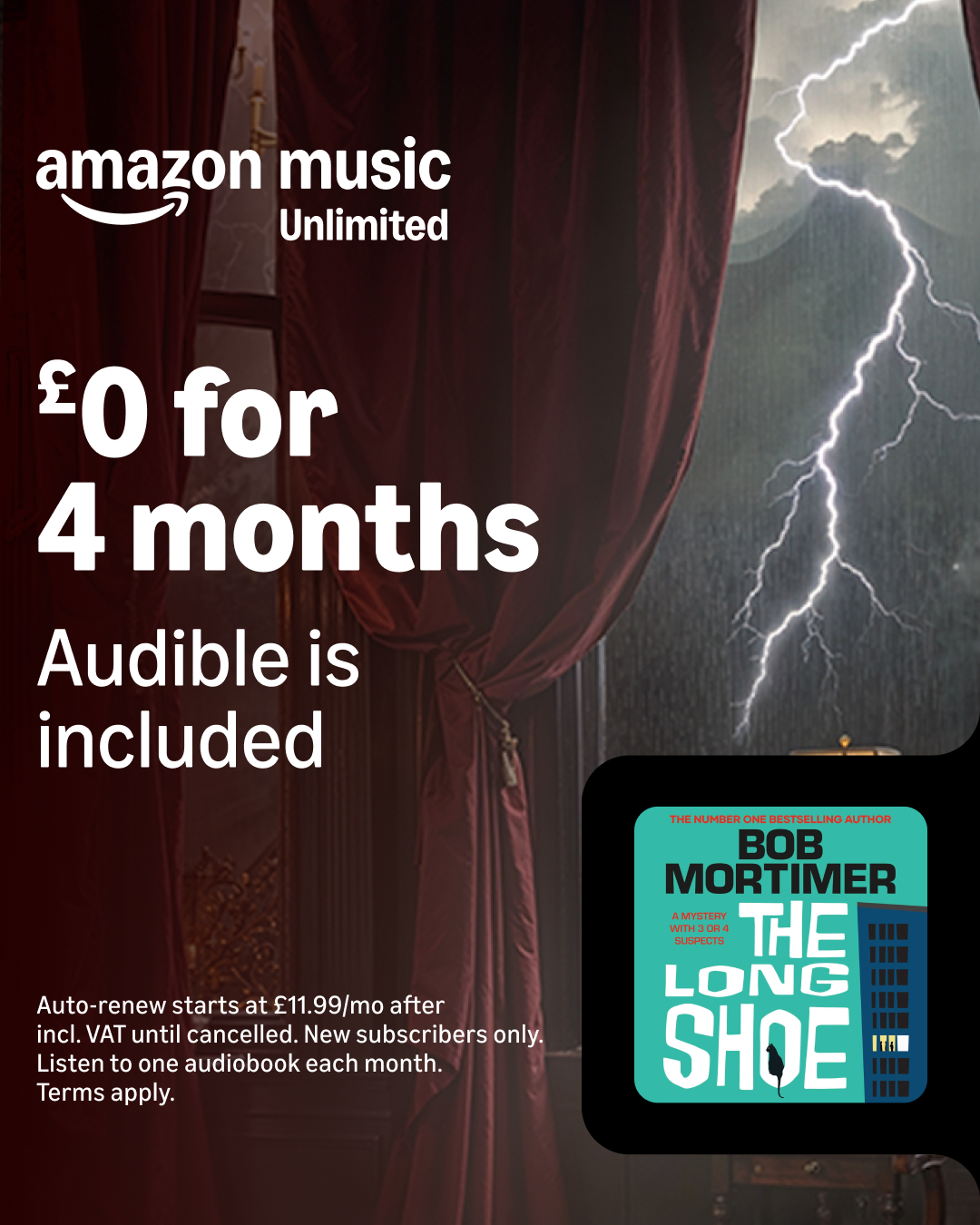 Amazon Music Facebook ad