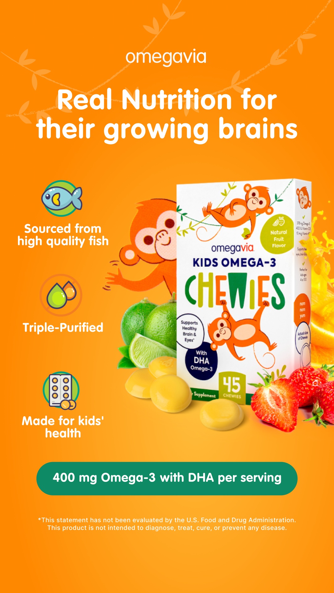 OmegaVia - Ultra Concentrated Omega-3 Facebook ad