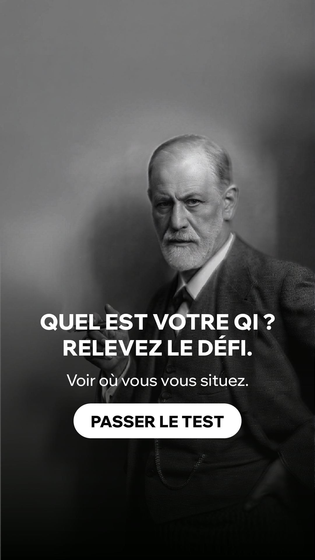 International IQ test Facebook ad
