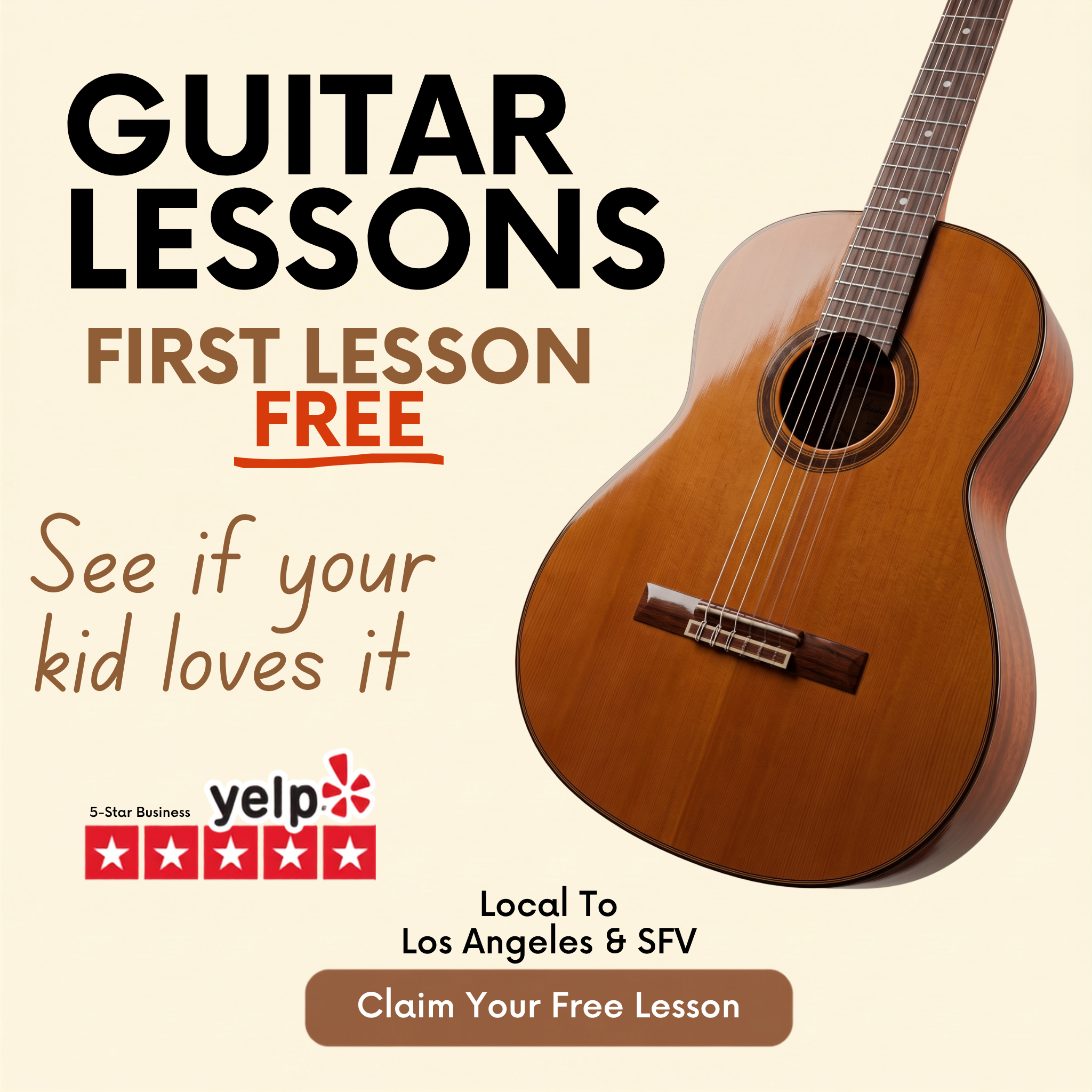 Dave Curtis Music Academy Facebook ad