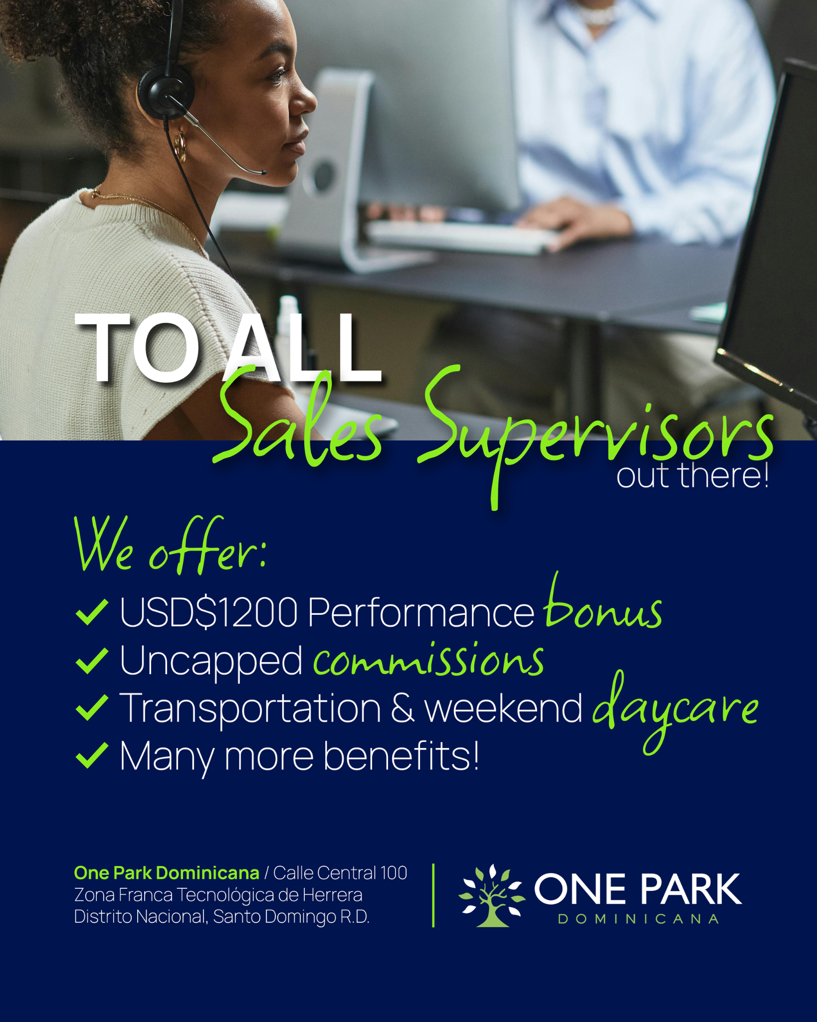 One Park Dominicana Facebook ad