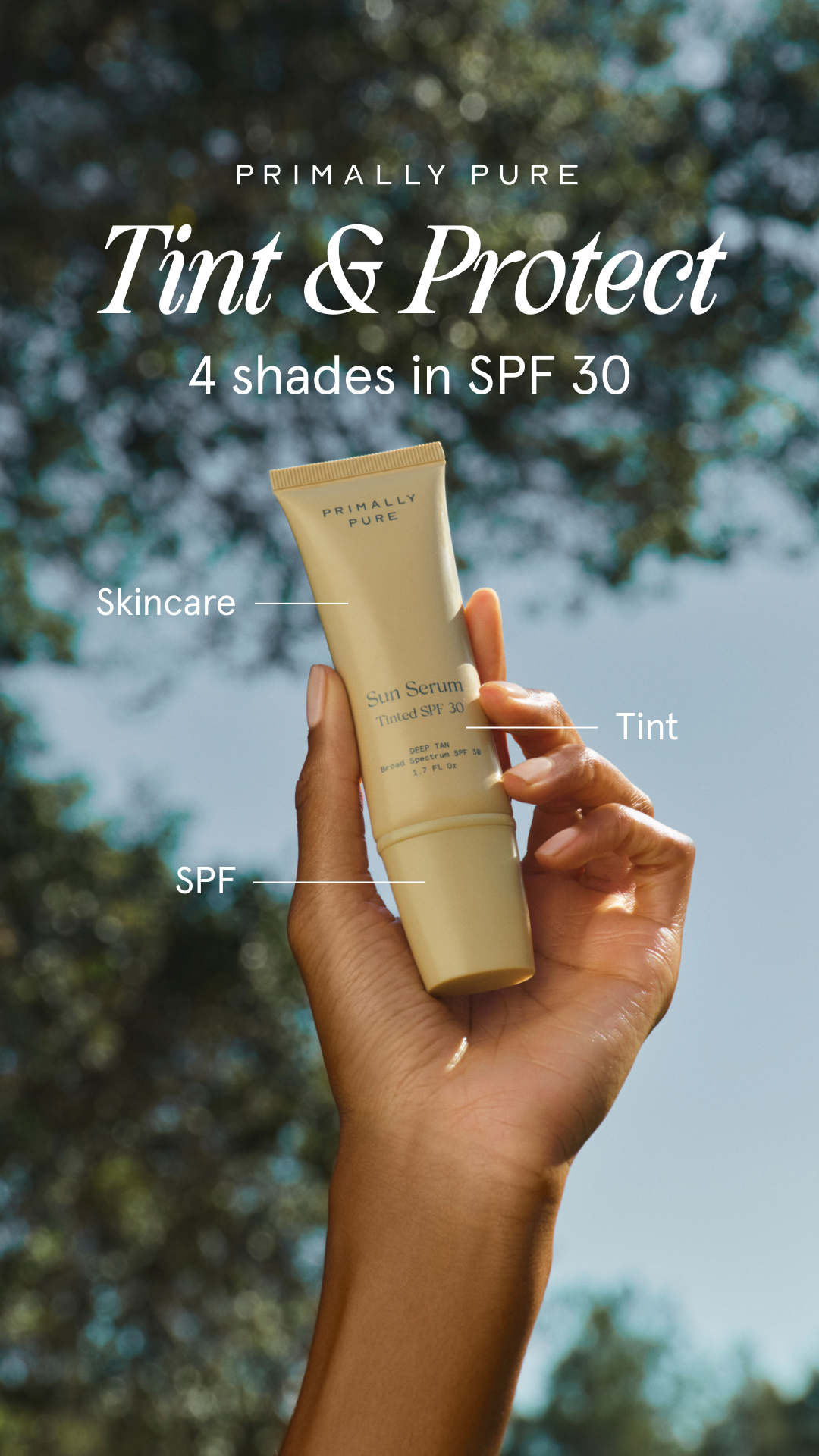Primally Pure Skincare Facebook ad