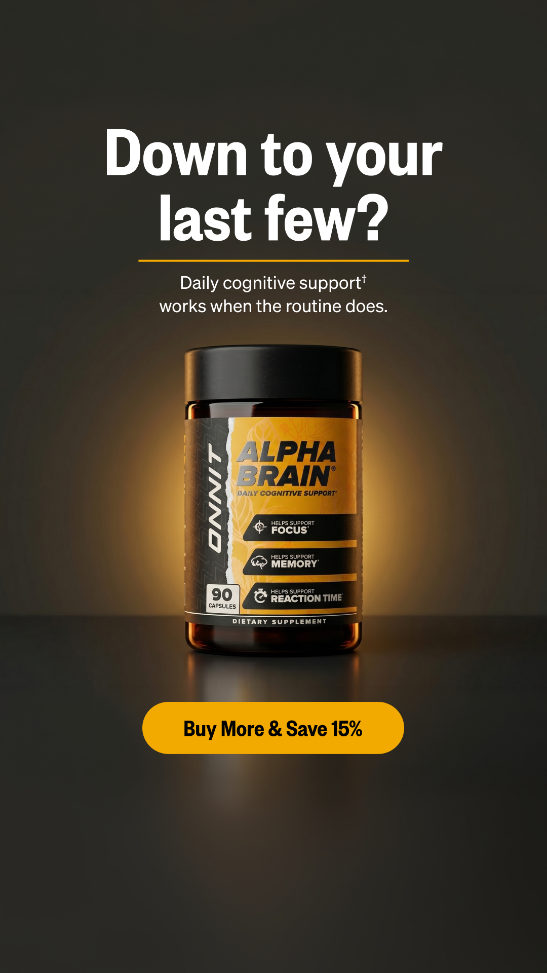 Onnit Facebook ad