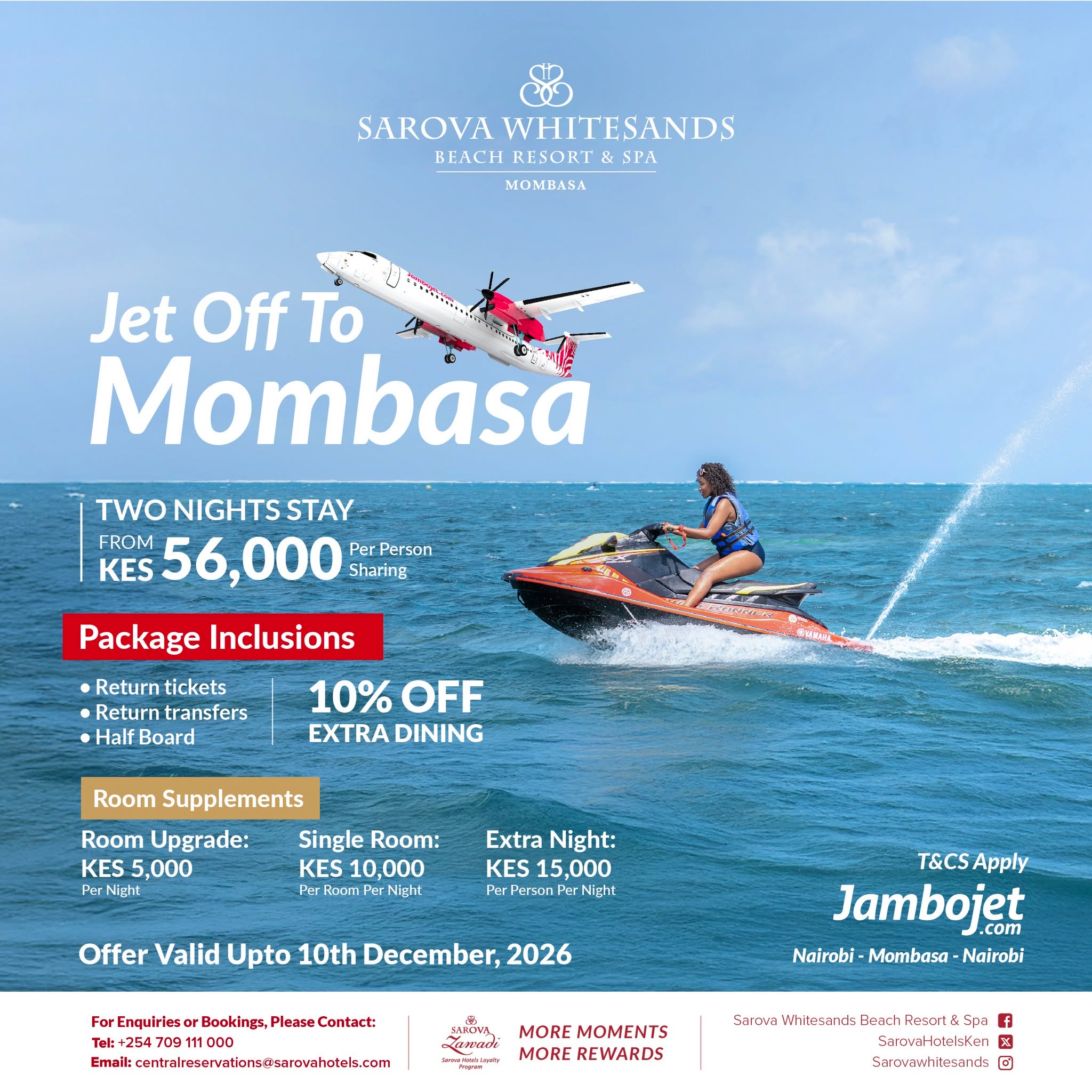 Sarova Whitesands Beach Resort & Spa Facebook ad: Sarova Whitesands Beach Resort & SPA, Mombasa…