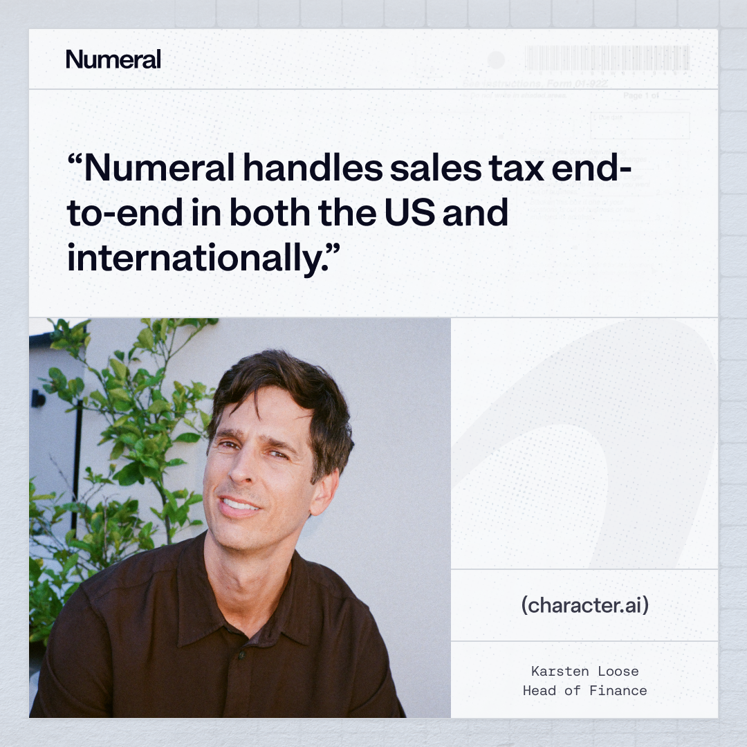 Numeral Tax Facebook ad
