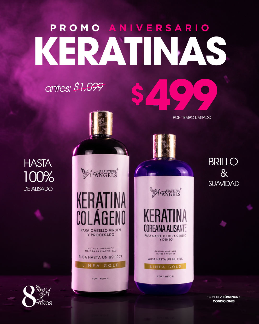 Beautiful Angels Facebook ad: Chatea con nosotros