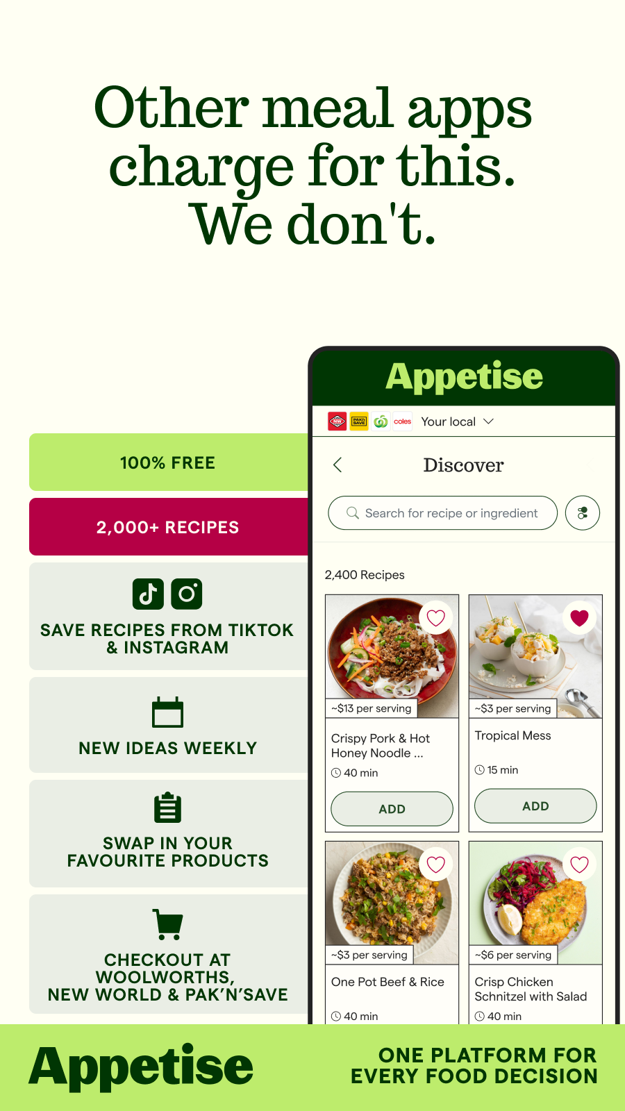 Appetise Facebook ad from Jun 18, 2026