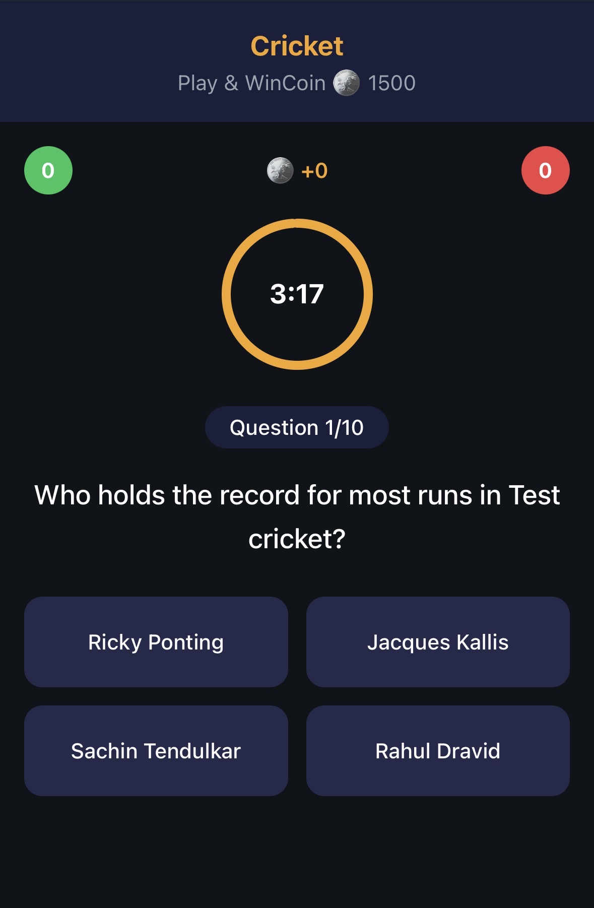 Quick Picks Facebook ad: PlaytimeQuiz - Play Quiz & Win Coins