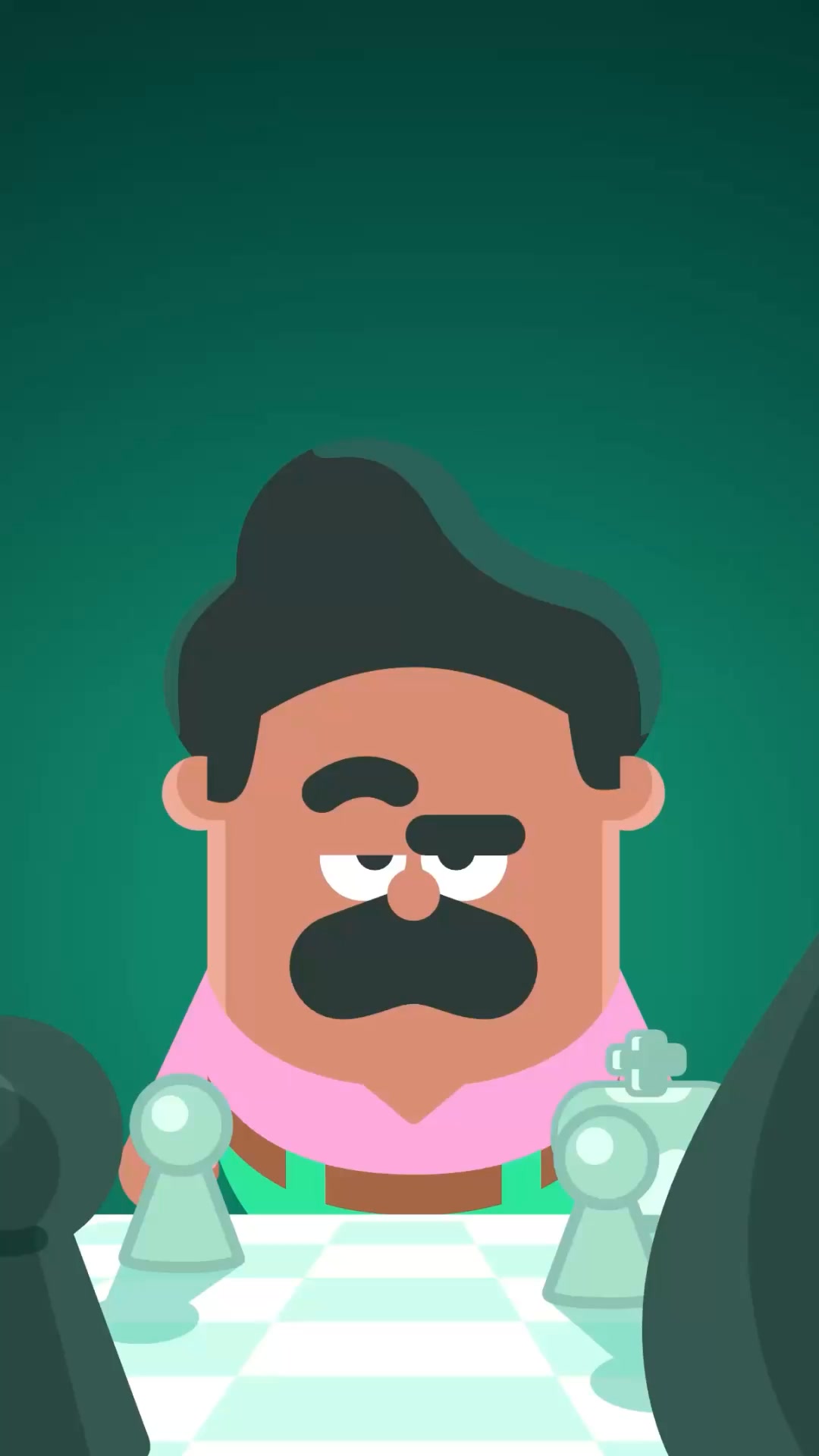 Duolingo Facebook ad: New on Duolingo: Chess