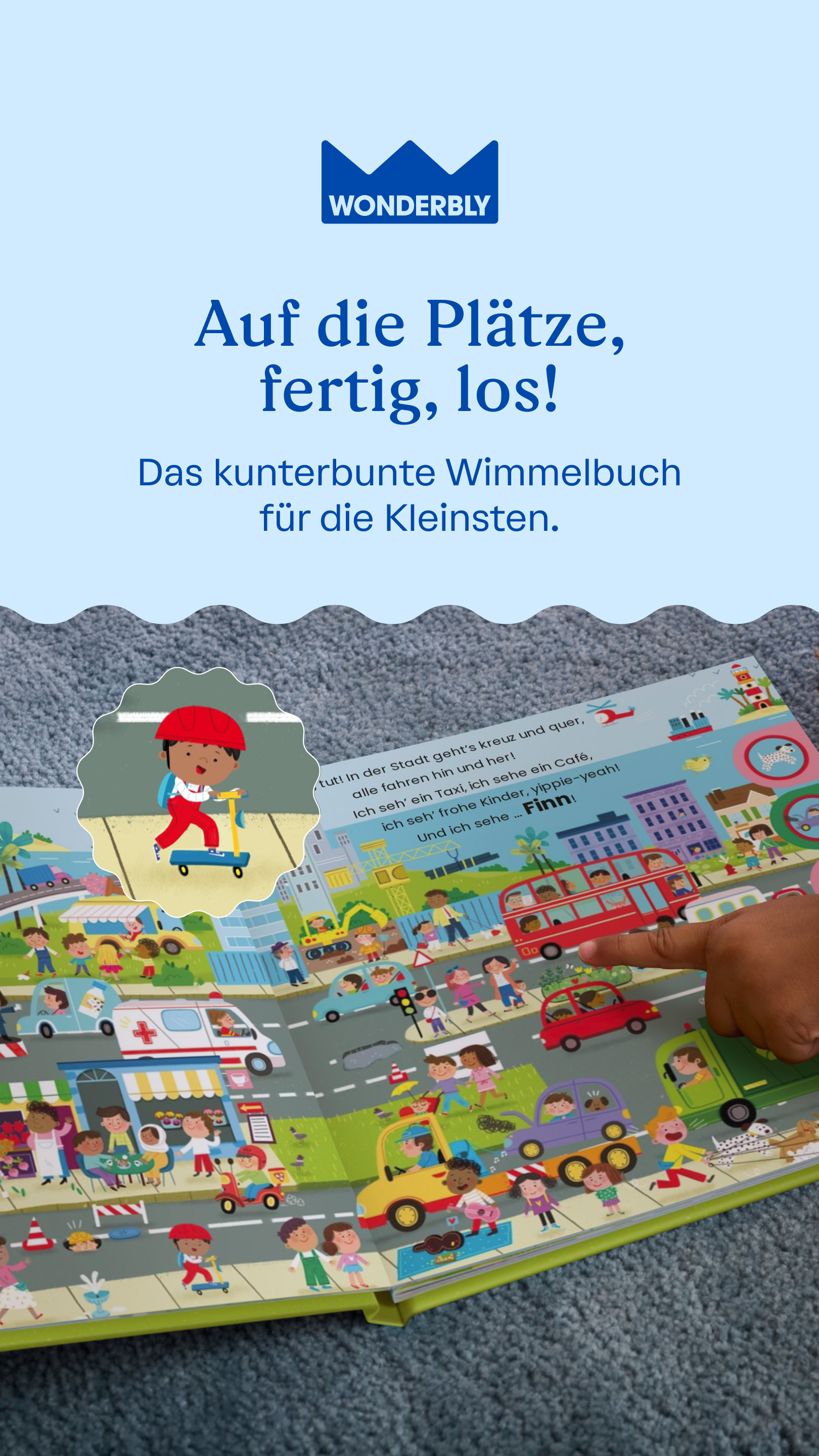 Wonderbly Facebook ad