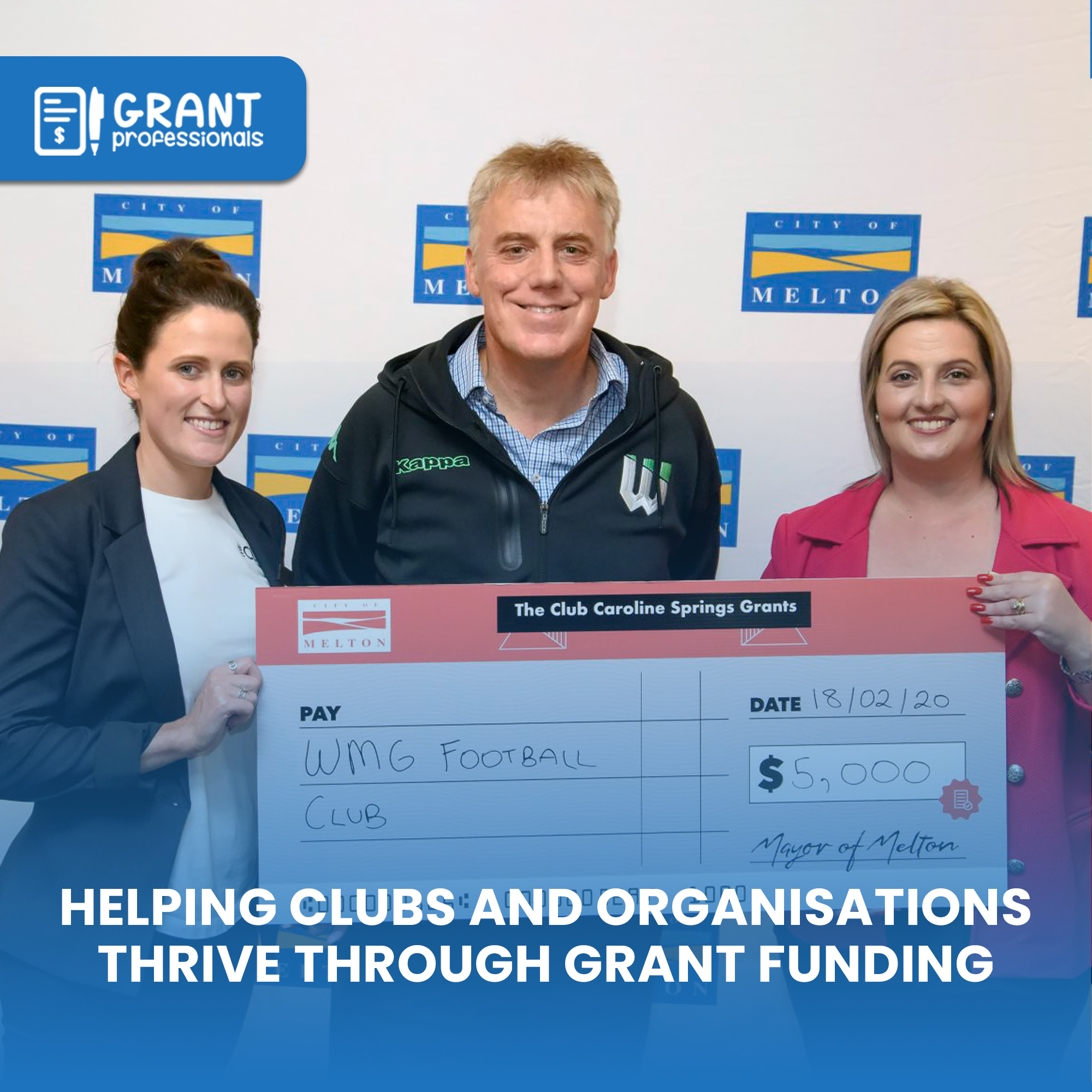 Grant Professionals Facebook ad from Jan 18, 2026