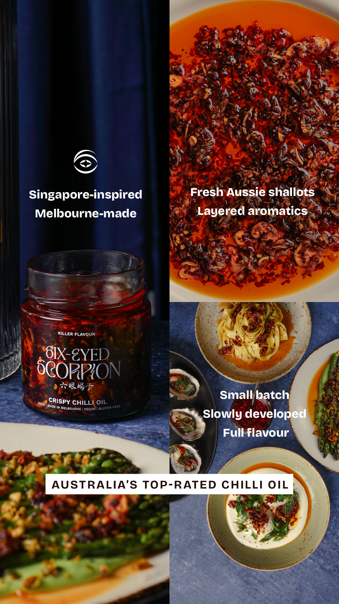 Six-Eyed Scorpion Facebook ad
