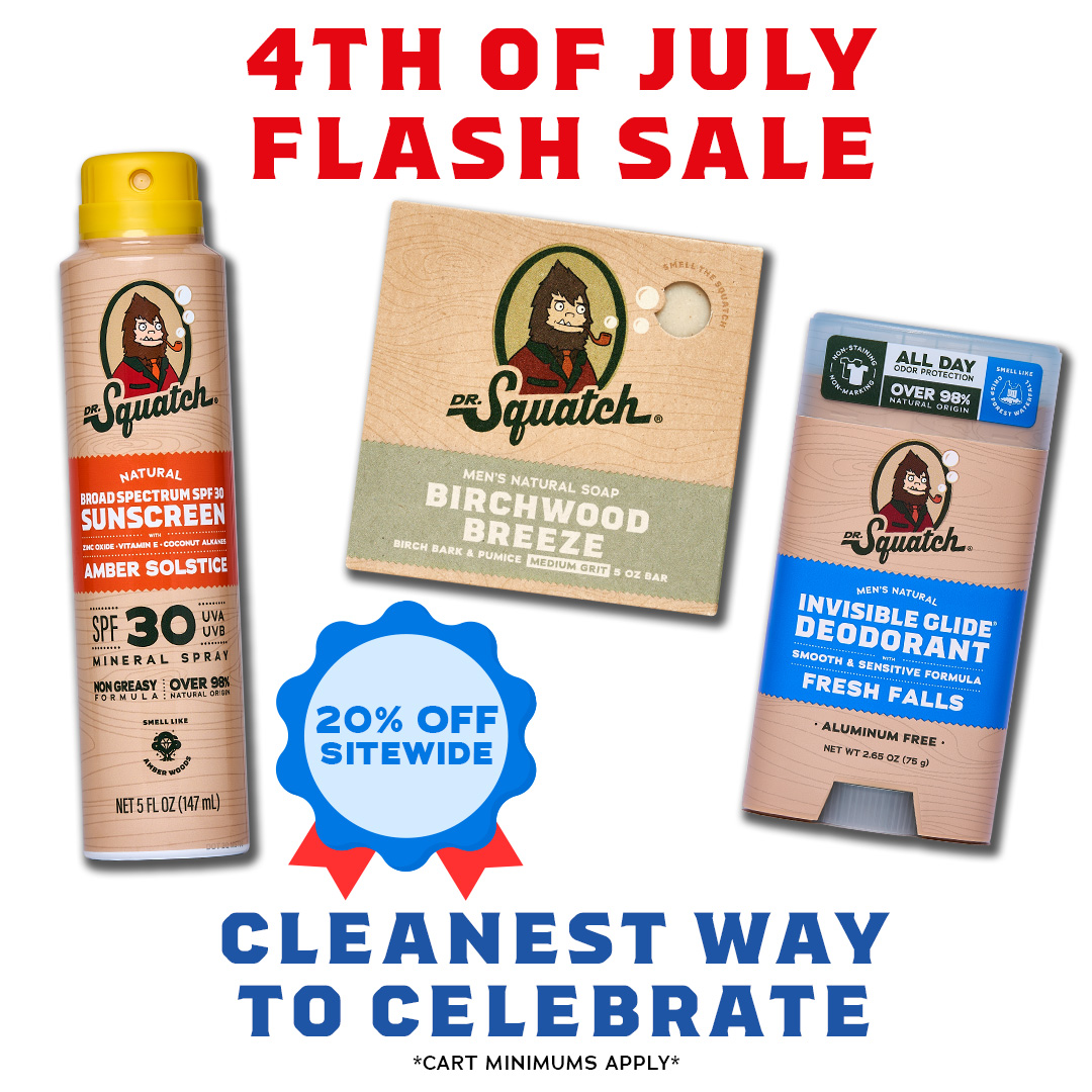 Dr. Squatch Facebook ad