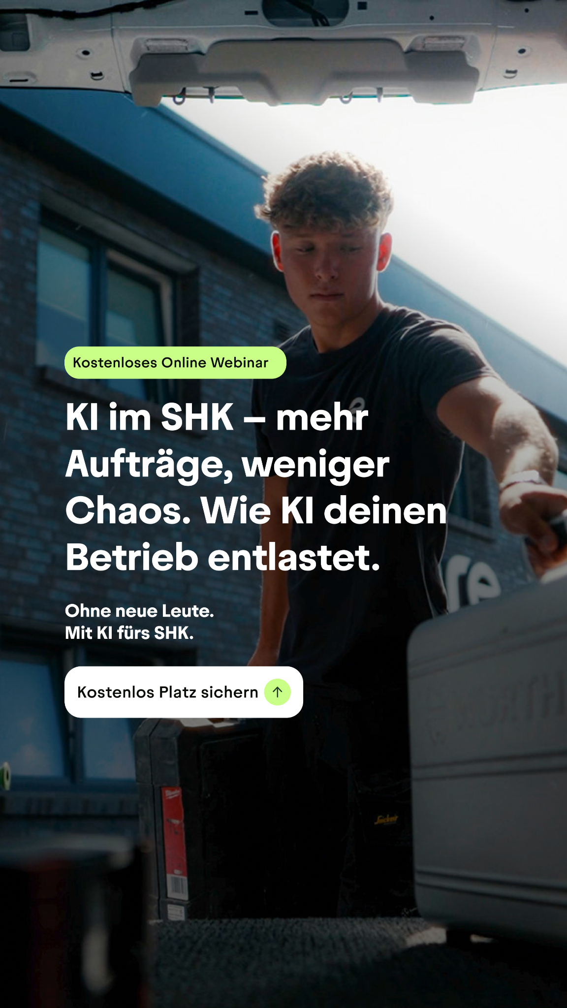 Ole - Der digitale Kumpel für dein Handwerk. Facebook ad from Jun 12, 2026