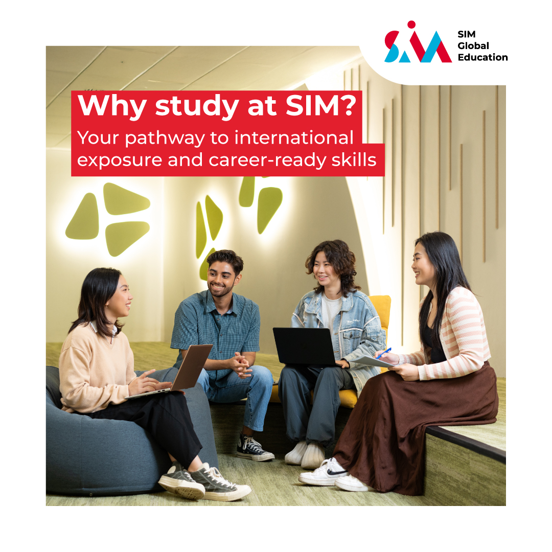 SIM Global Education, Singapore Institute of Management Facebook ad: Wondering what's next for your educational journey?