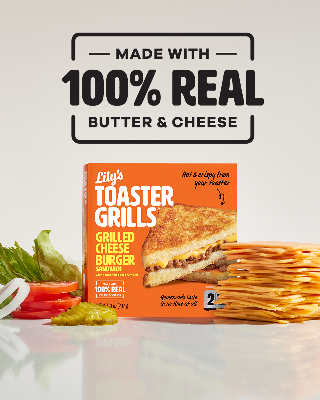 Lily's Toaster Grills Facebook ad