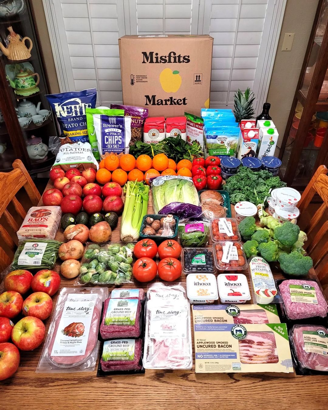 Misfits Market Facebook ad