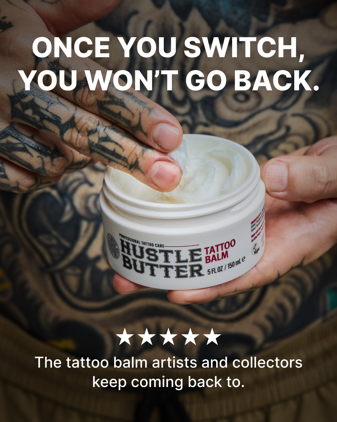 Hustle Butter Deluxe Facebook ad