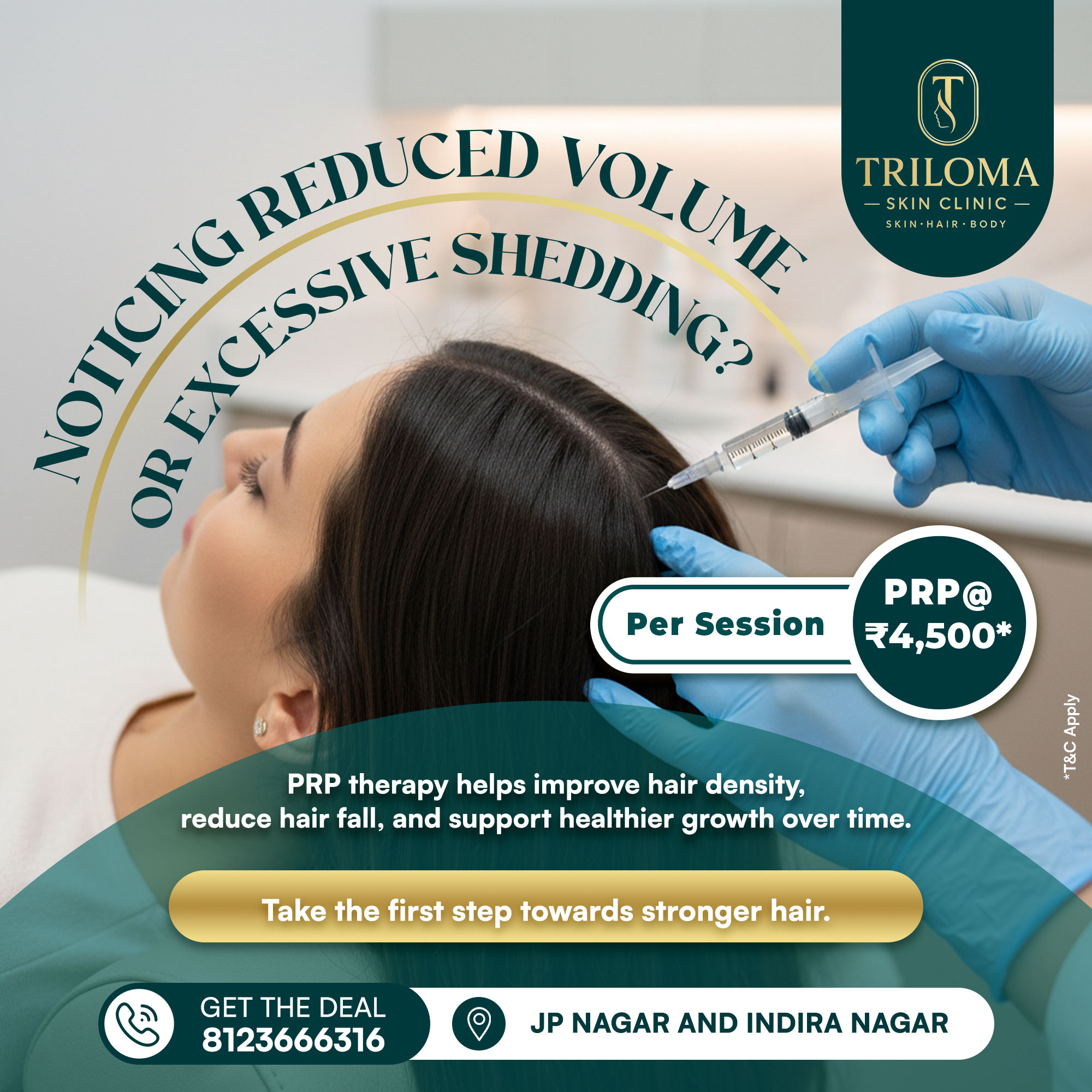 Triloma Skin Clinic Facebook ad