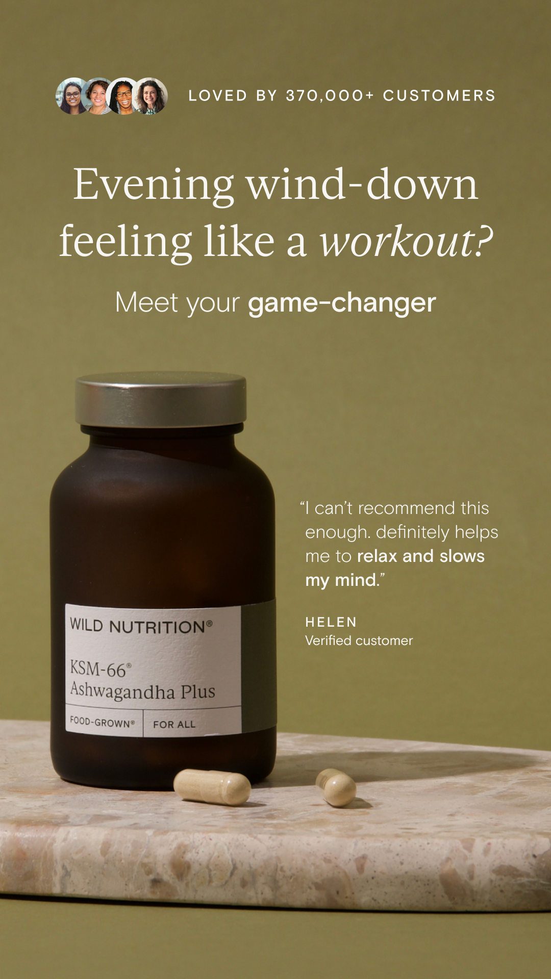 Wild Nutrition Facebook ad