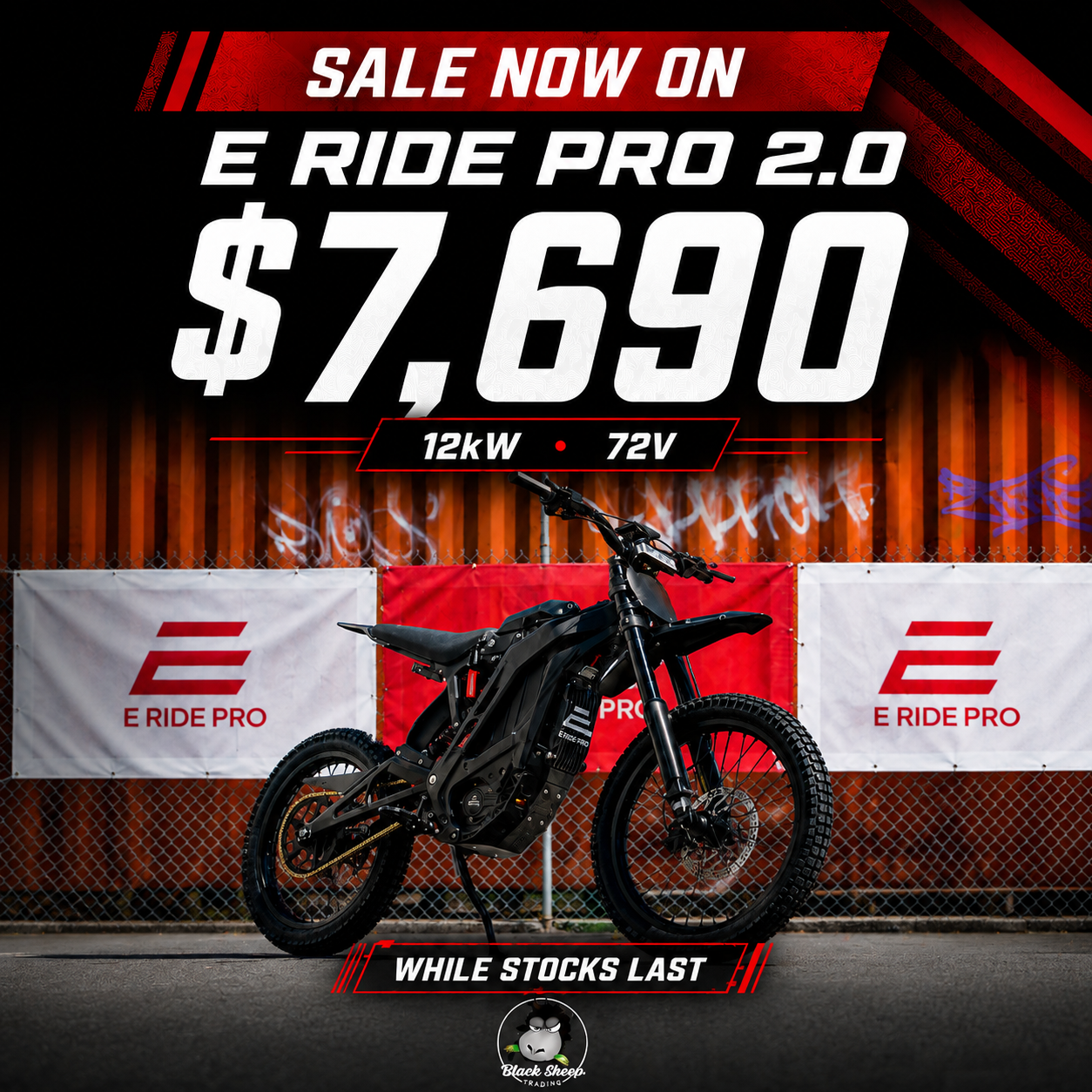 Black Sheep Trading Ltd Facebook ad from Aug 9, 2026