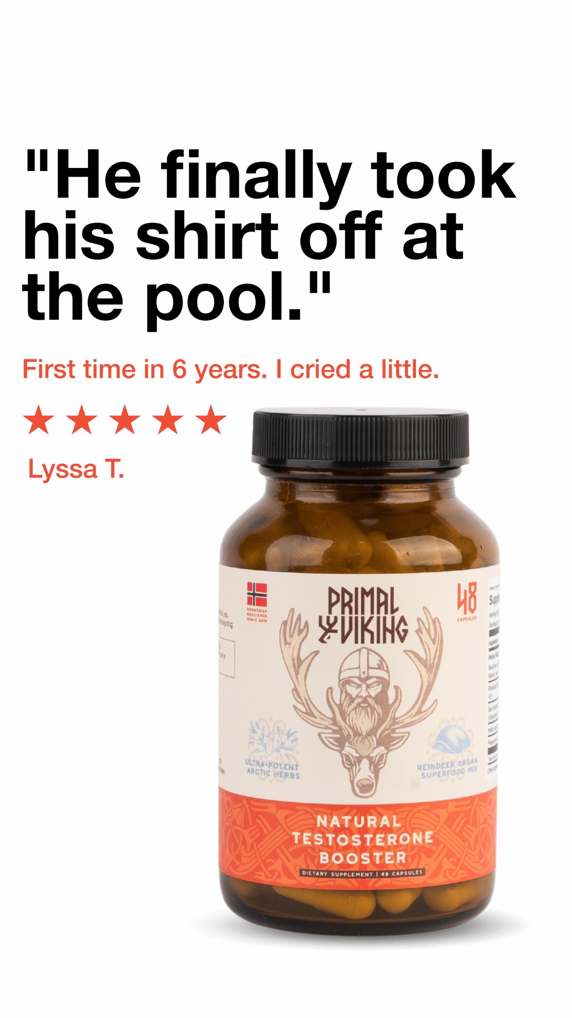 Primal Viking Facebook ad