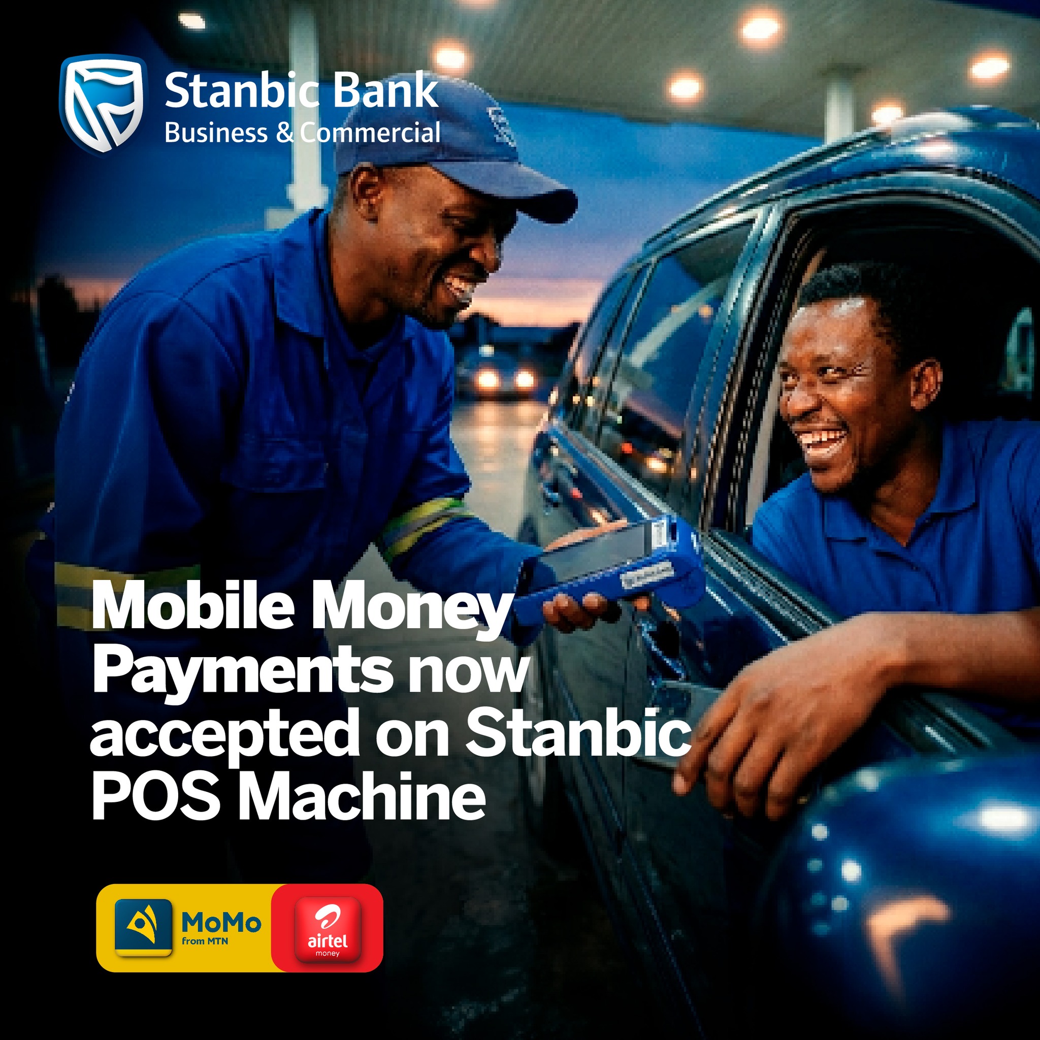 Stanbic Bank Zambia Facebook ad: Keep your payments easy.