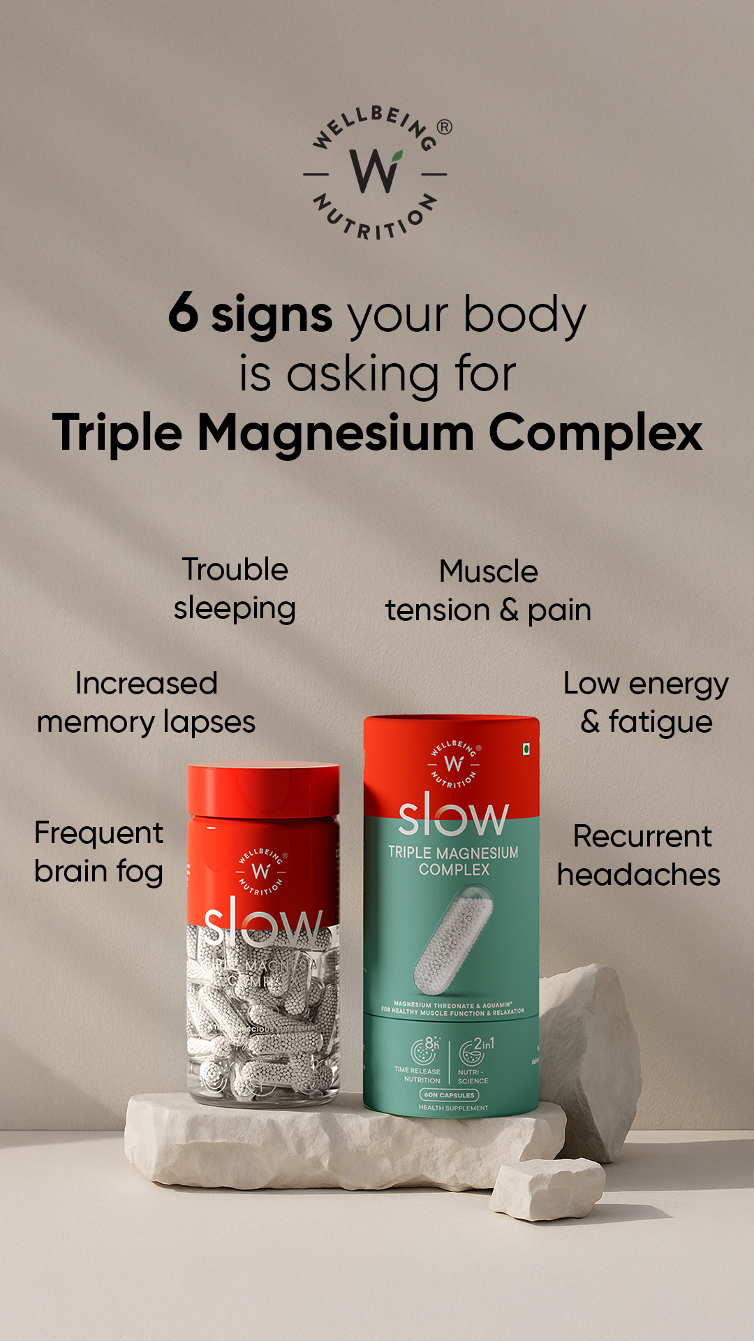 Wellbeing Nutrition Facebook ad