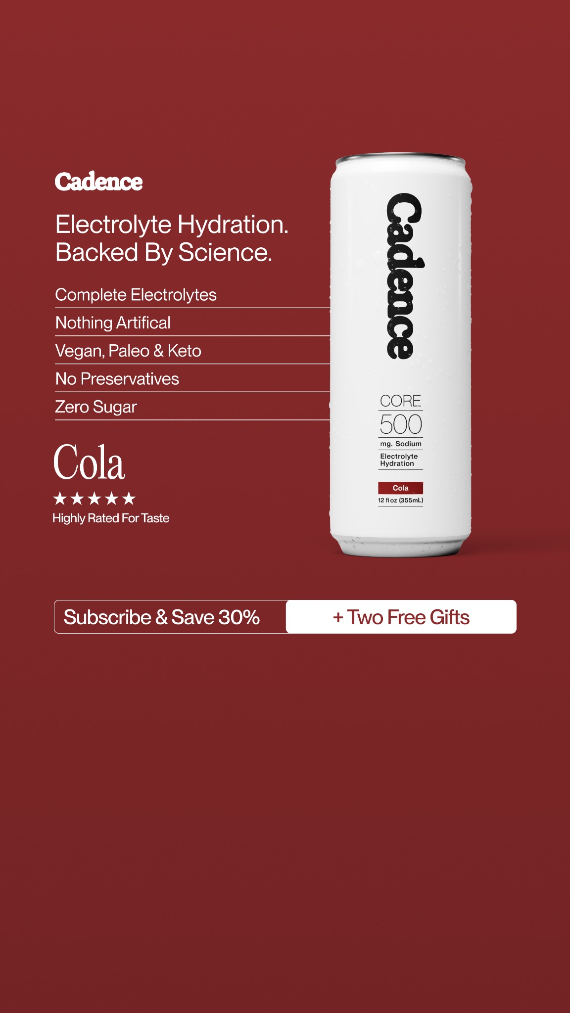 Use Cadence Facebook ad