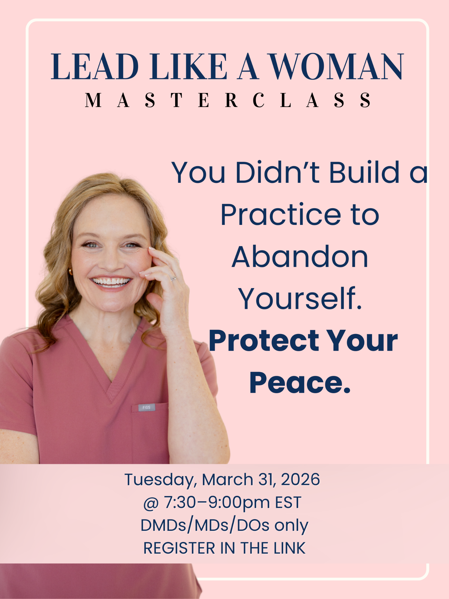 The Business of Happiness Facebook ad: High-achieving Women Physicians and Dentists: It’s Time To…