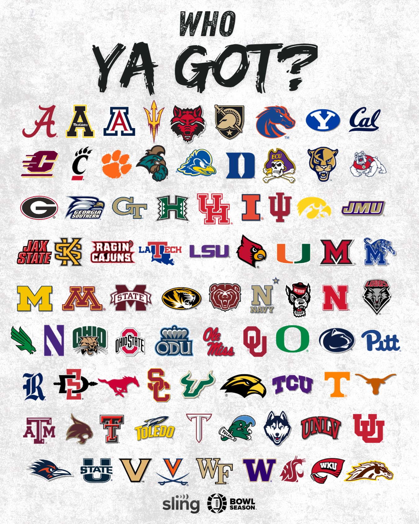 Bowl Season Football Facebook ad