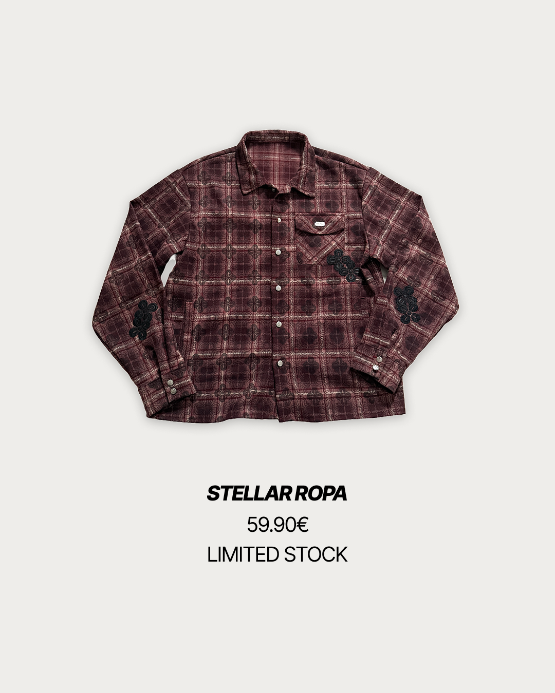 Stellar Ropa Facebook ad: limited stock.