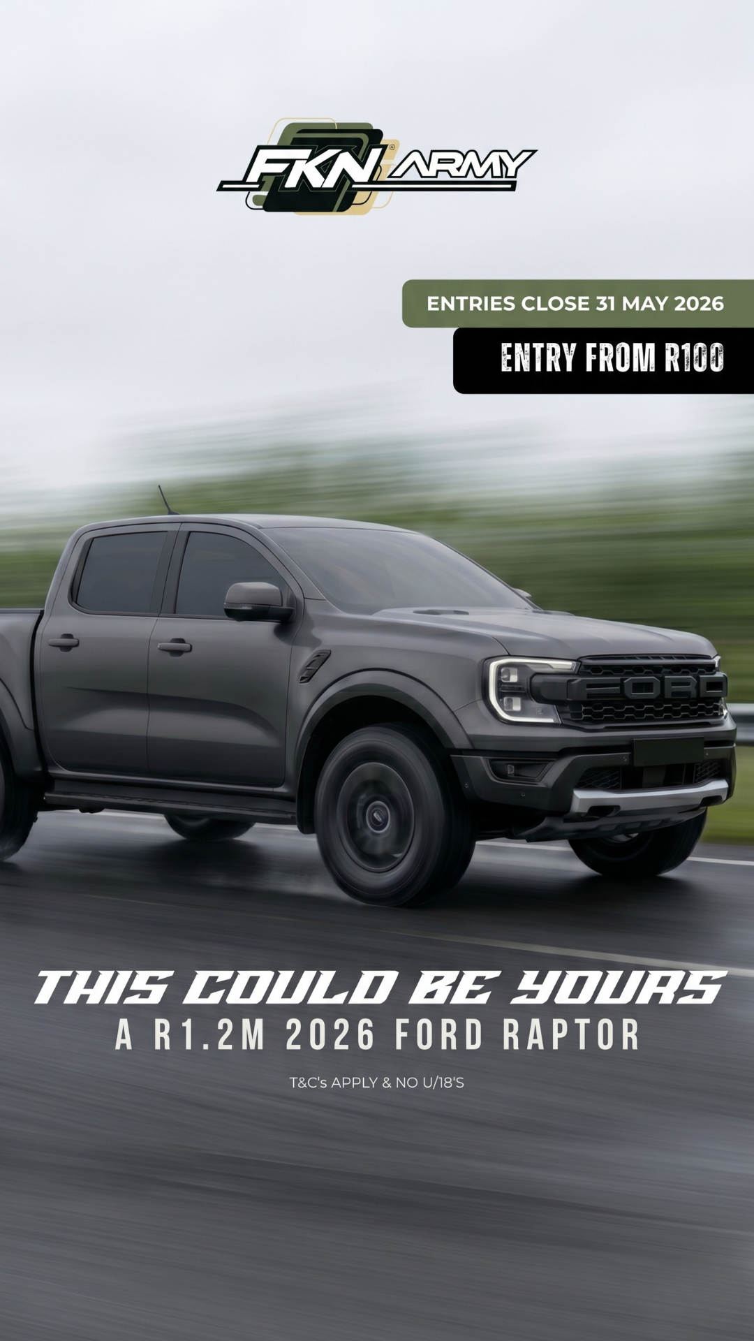 Fknarmy Facebook ad from Apr 22, 2026