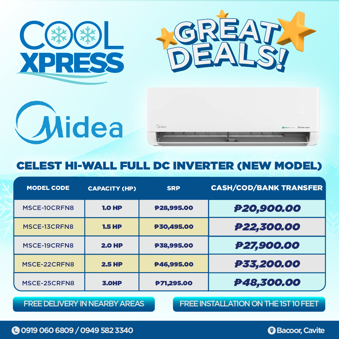 CoolXpress Facebook ad: Tired of unpredictable weather?